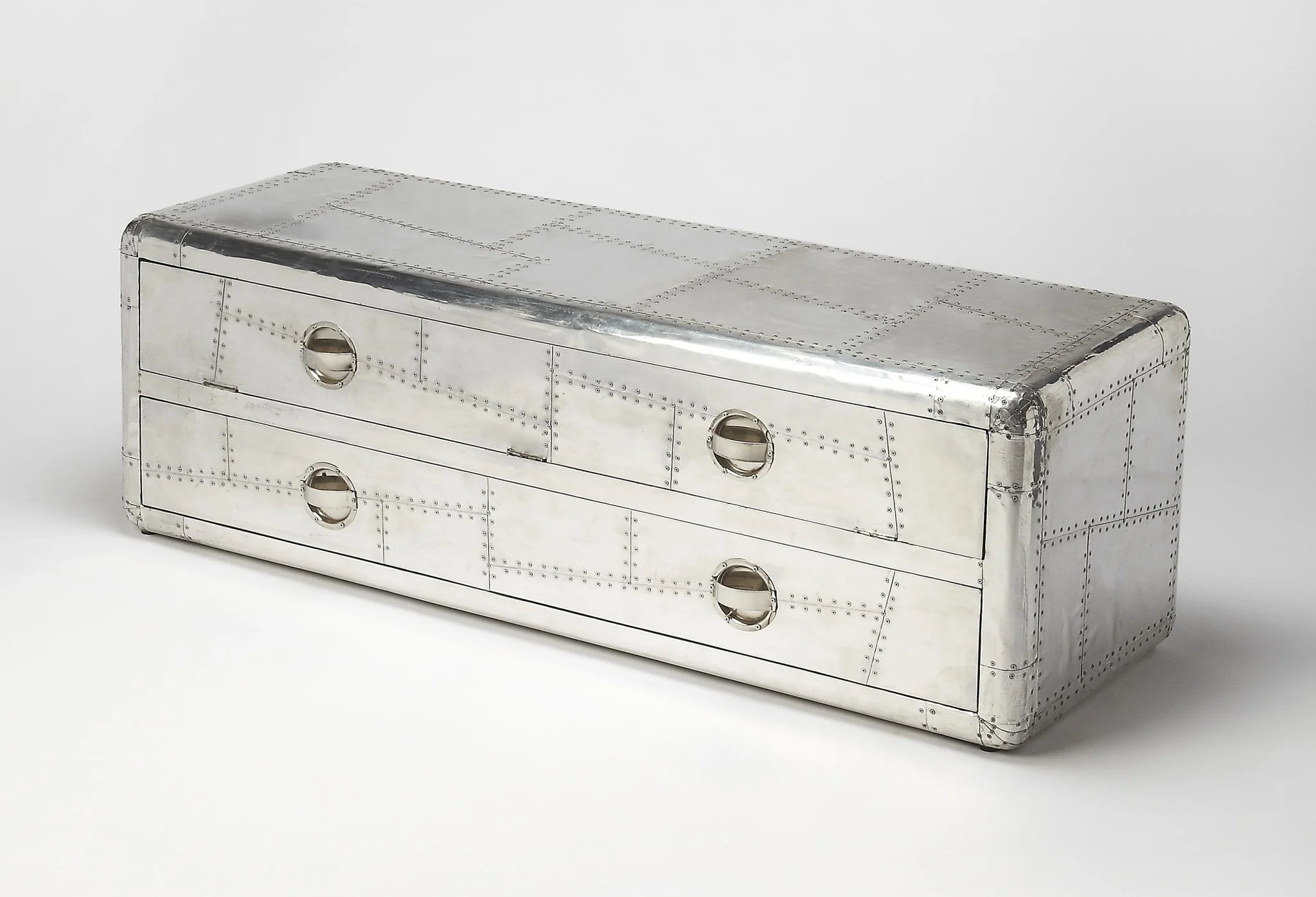 Midway Aviator Entertainment Console By Homeroots - Image 5