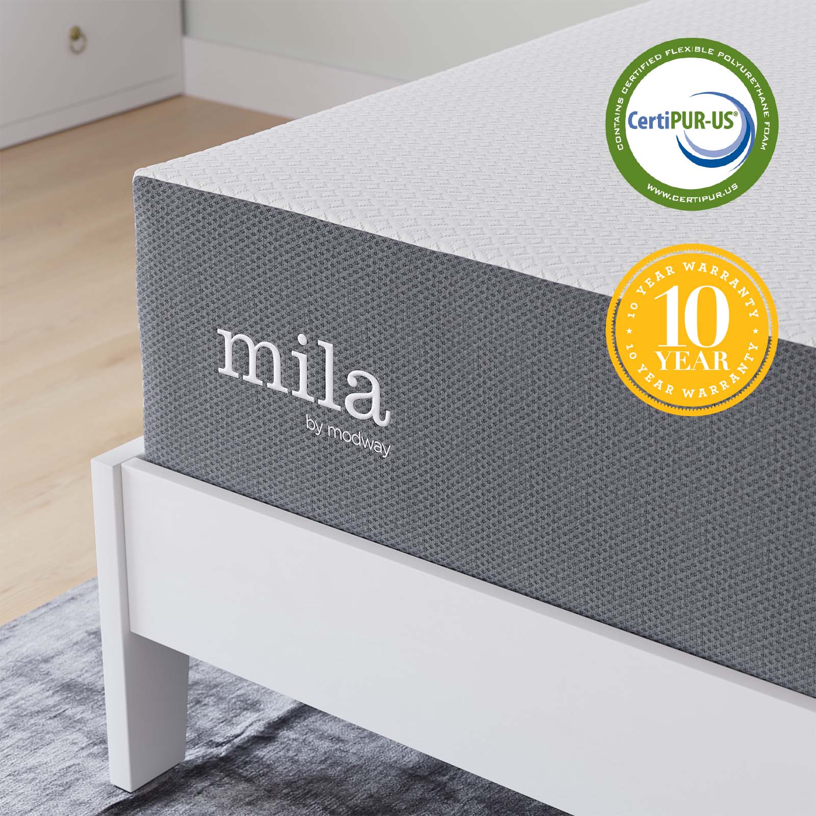 Mila 12" Full Mattress By Modway - MOD-7103 - Image 13