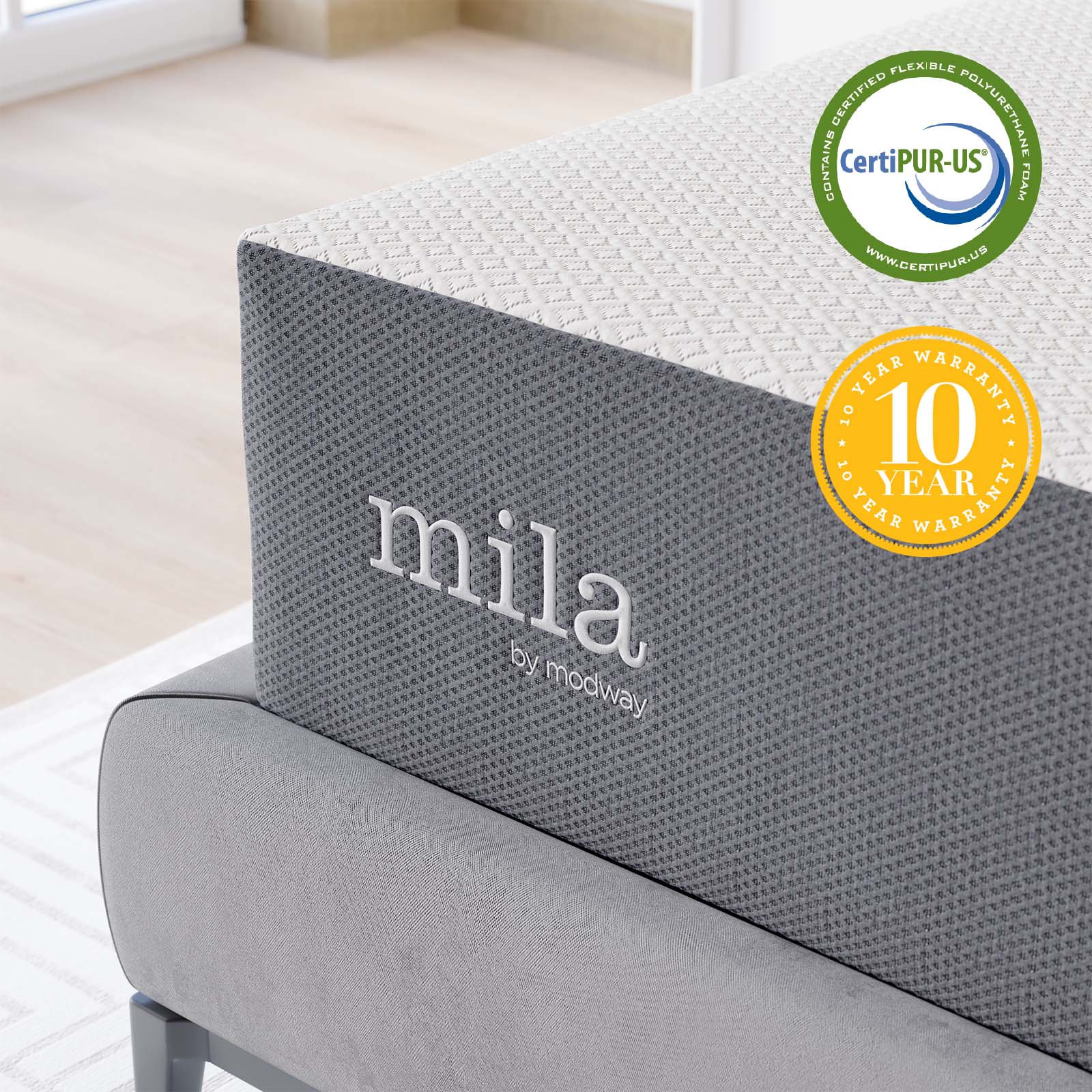 Mila 12" Queen Mattress By Modway - MOD-7104 - Image 13
