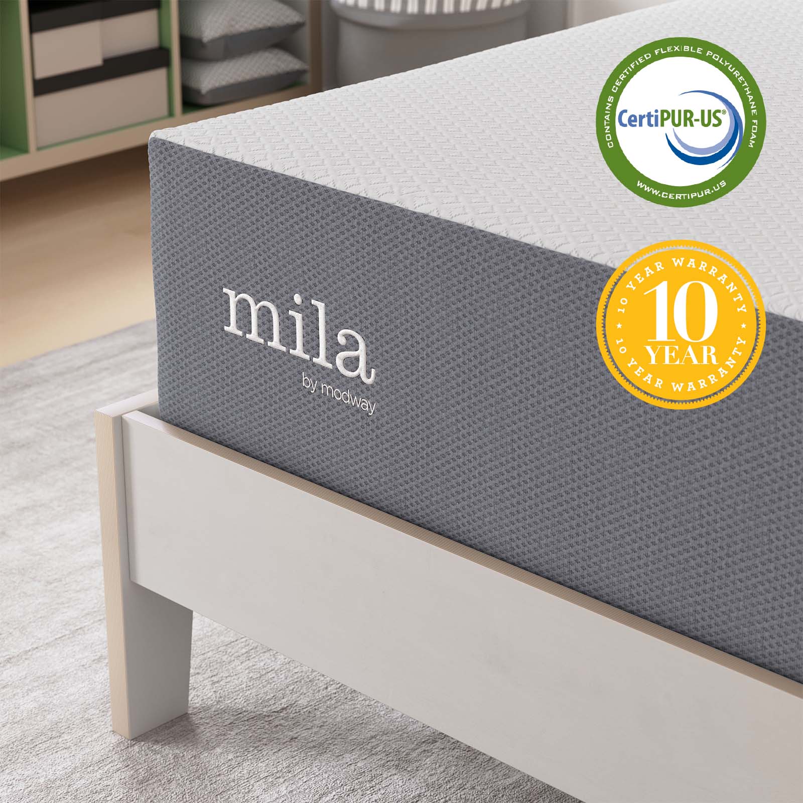 Mila 12" Twin Mattress By Modway - MOD-7102 - Image 13