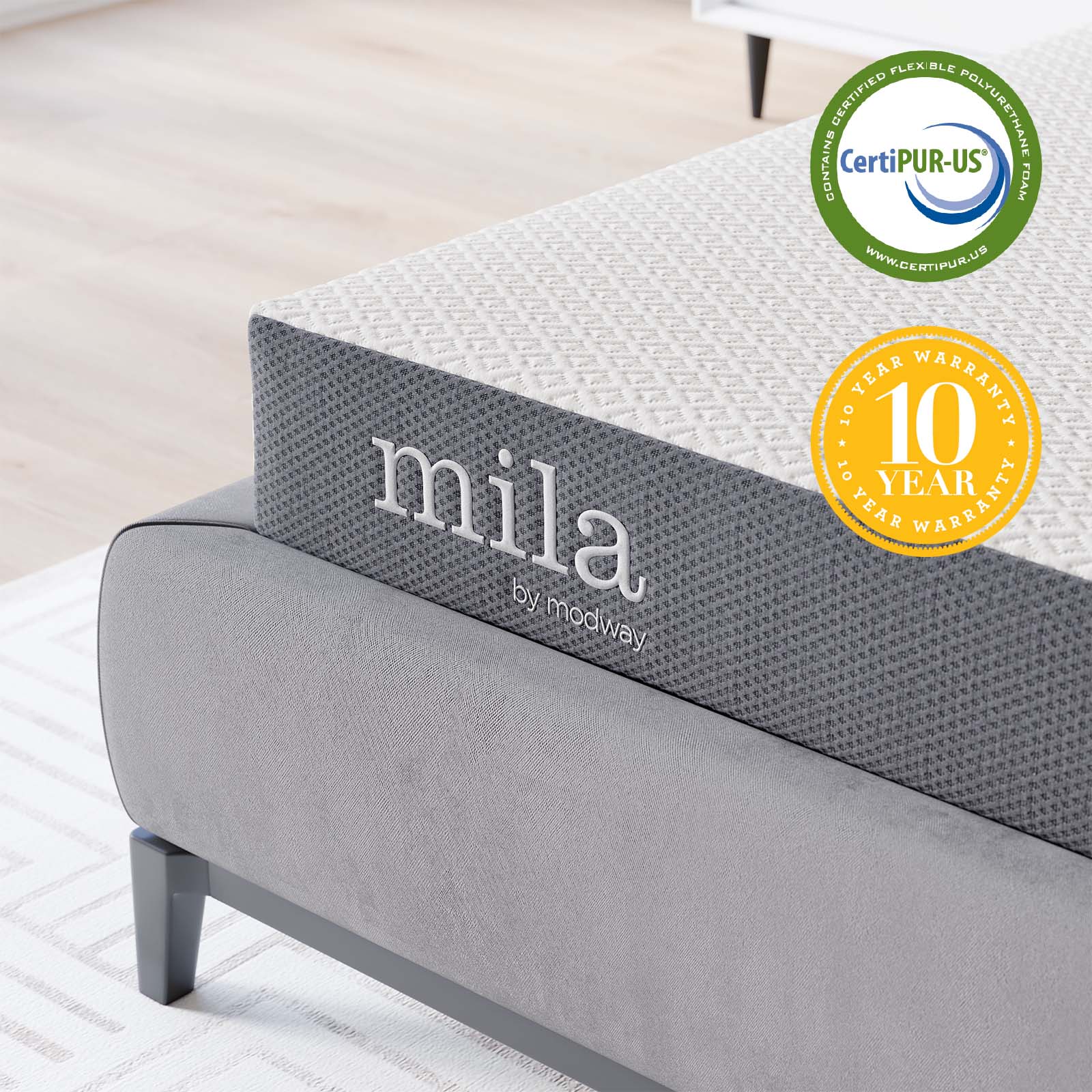 Mila 5" Queen Mattress By Modway - MOD-7101 - Image 13