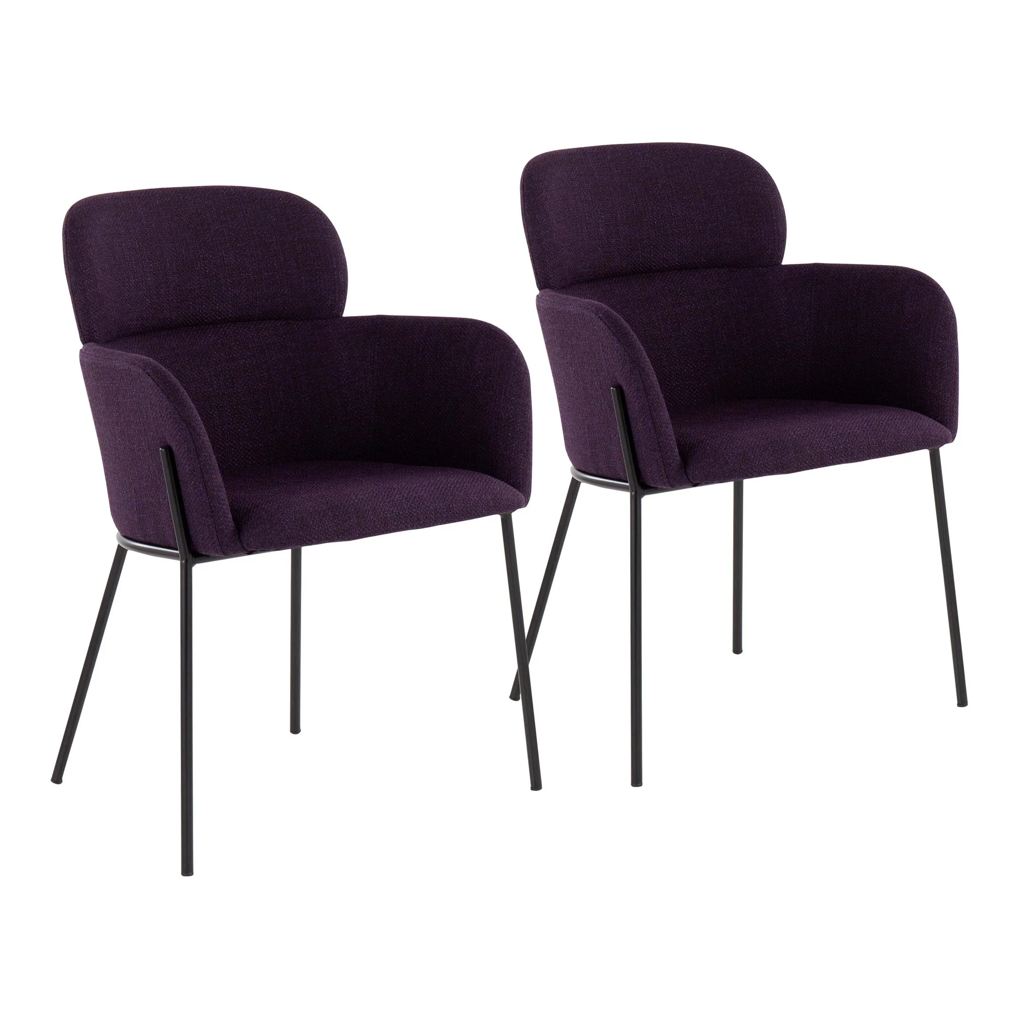 Milan Chair - Set of 2 Blue By LumiSource - Image 25