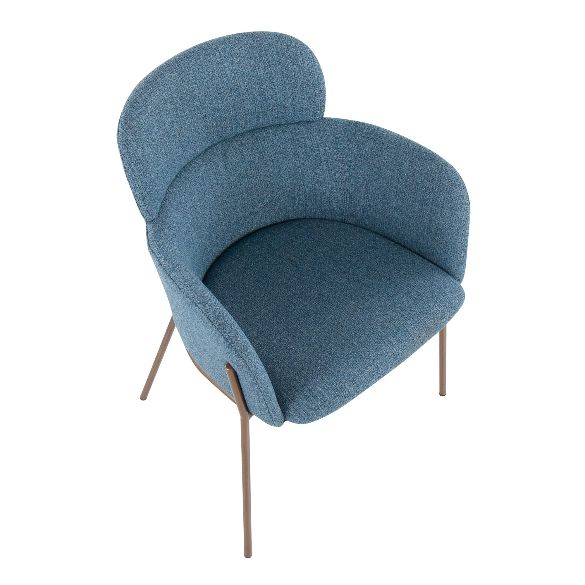 Milan Chair - Set of 2 Blue By LumiSource - Image 3