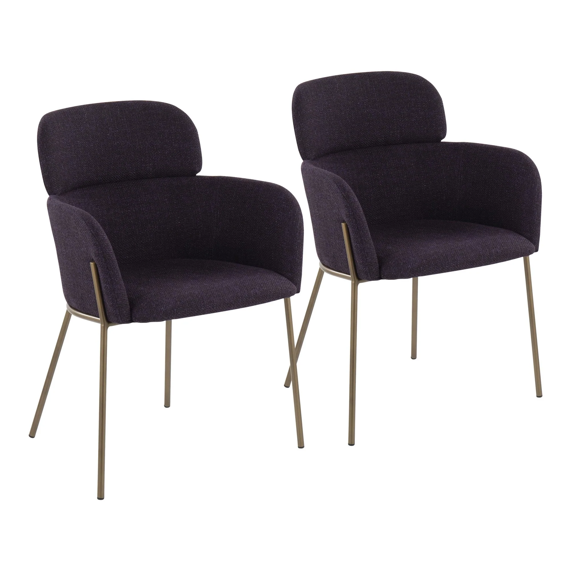 Milan Chair - Set of 2 Blue By LumiSource - Image 9