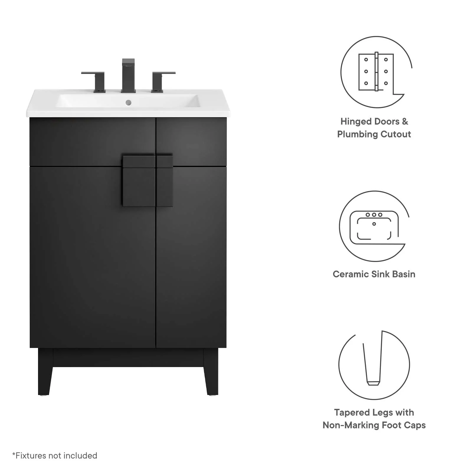 Miles 24” Bathroom Vanity By Modway - EEI-6482 - Image 10