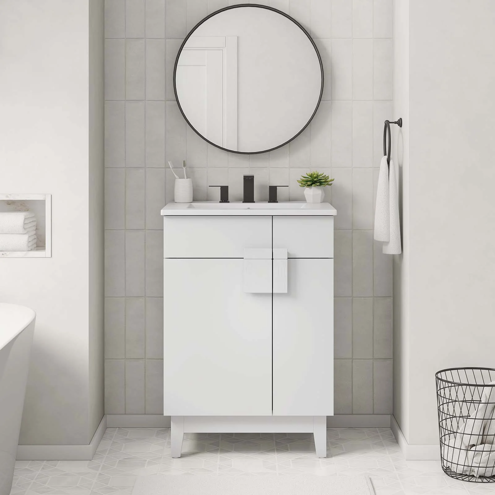 Miles 24” Bathroom Vanity By Modway - EEI-6482 - Image 32