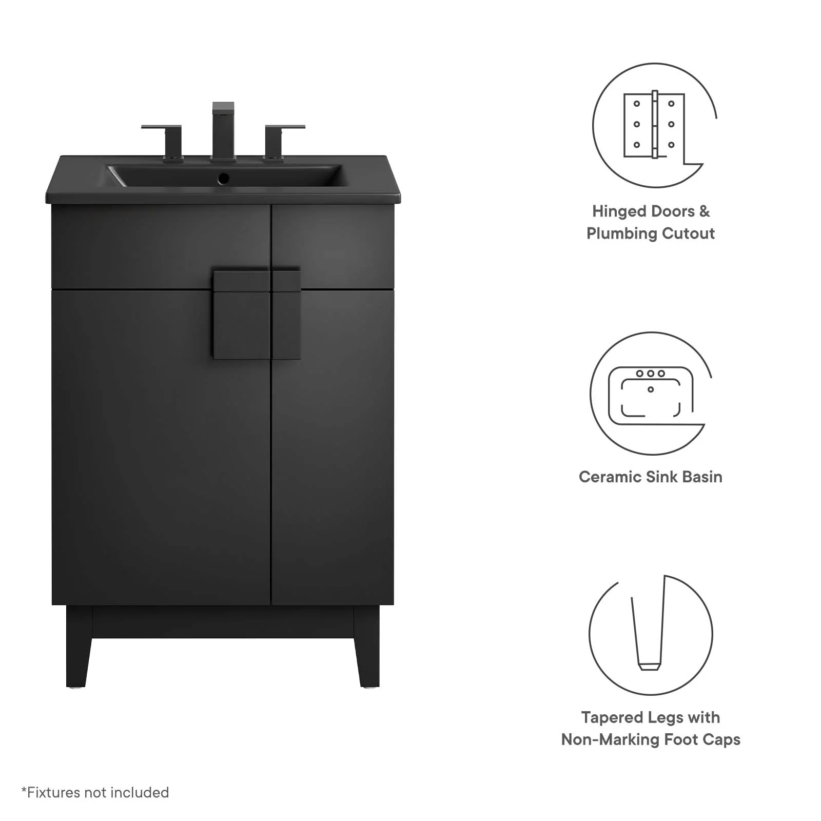 Miles 24” Bathroom Vanity By Modway - EEI-6483 - Image 10