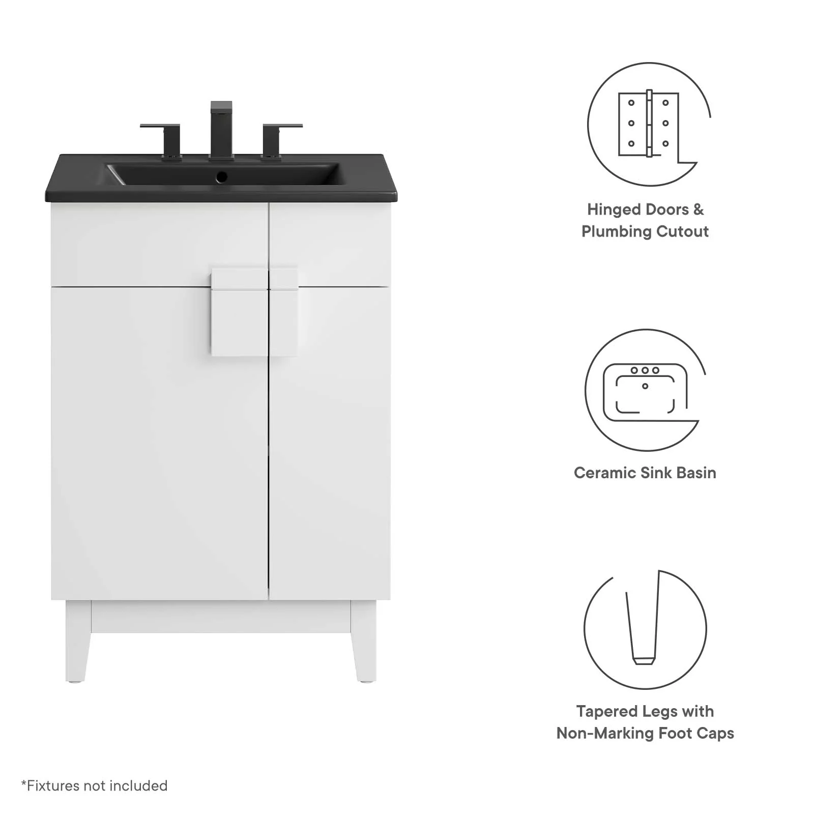 Miles 24” Bathroom Vanity By Modway - EEI-6483 - Image 40