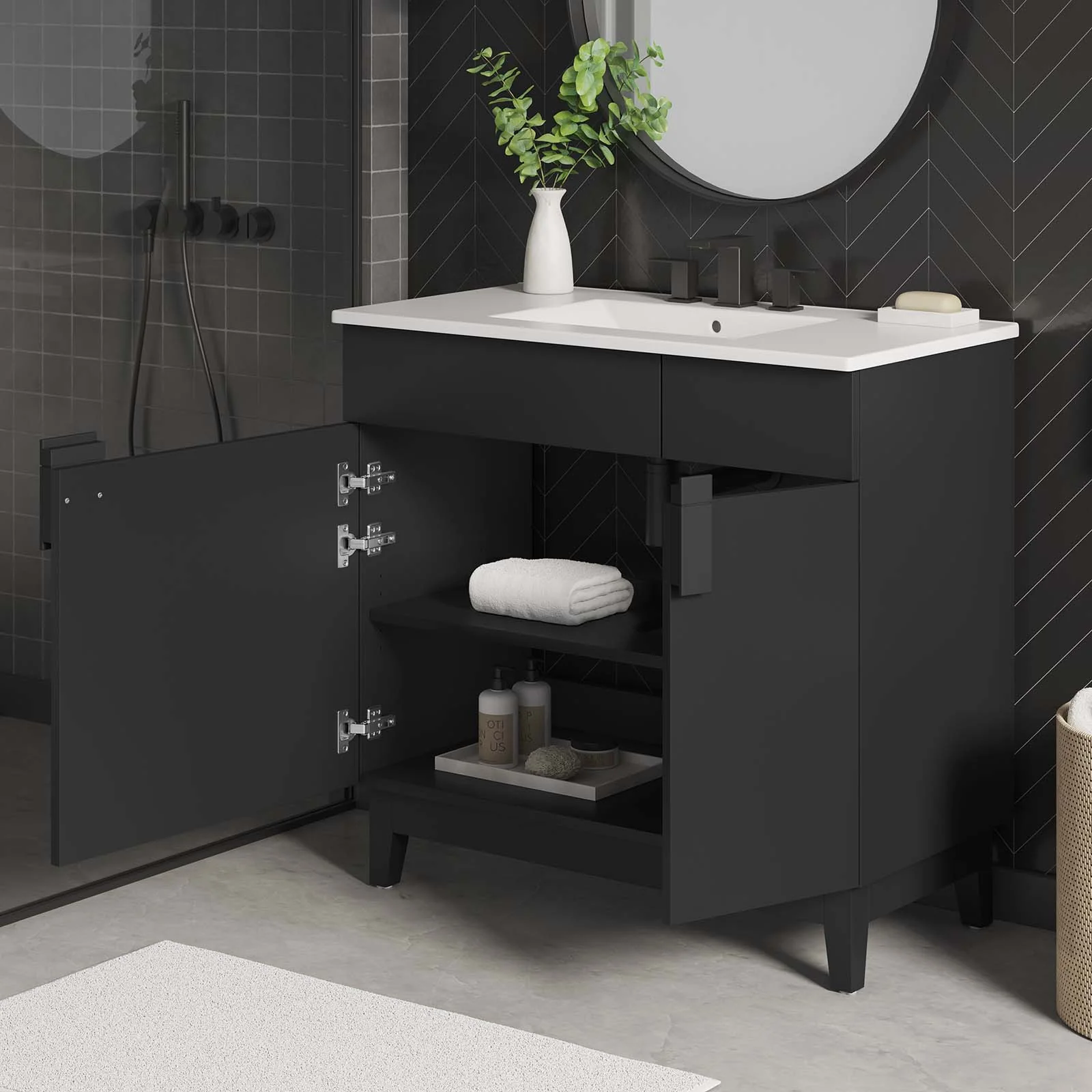 Miles 36” Bathroom Vanity By Modway - EEI-6484 - Image 3
