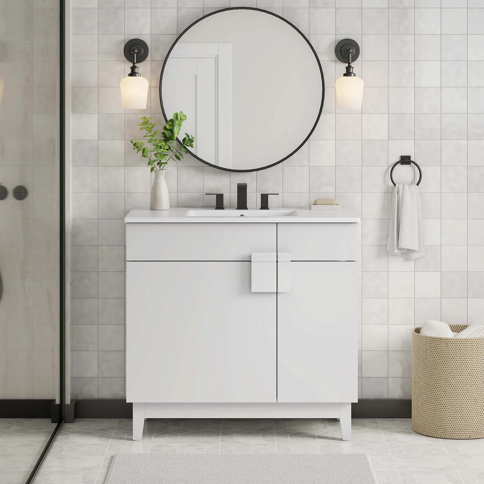 Miles 36” Bathroom Vanity By Modway - EEI-6484 - Image 32