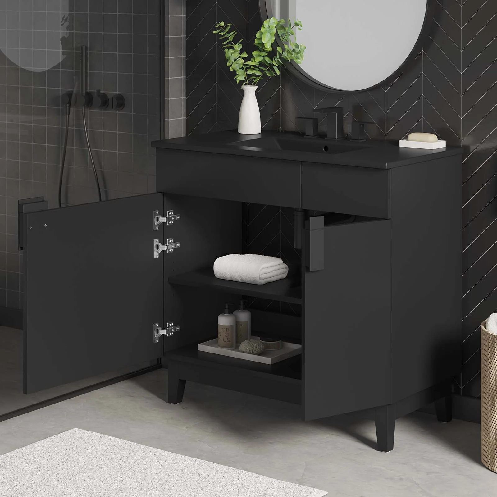 Miles 36” Bathroom Vanity By Modway - EEI-6485 - Image 3