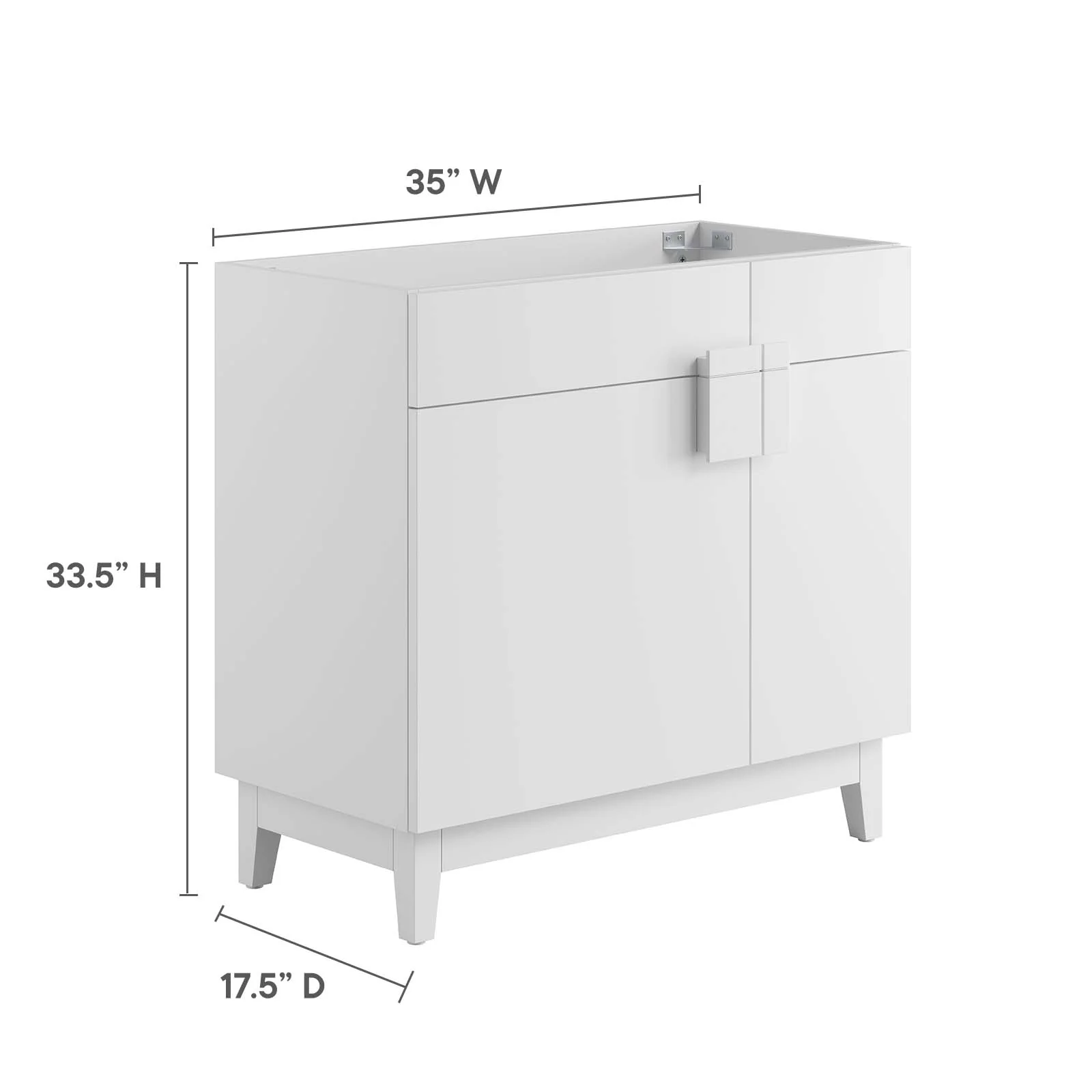 Miles 36” Bathroom Vanity Cabinet (Sink Basin Not Included) By Modway - EEI-6400 - Image 32