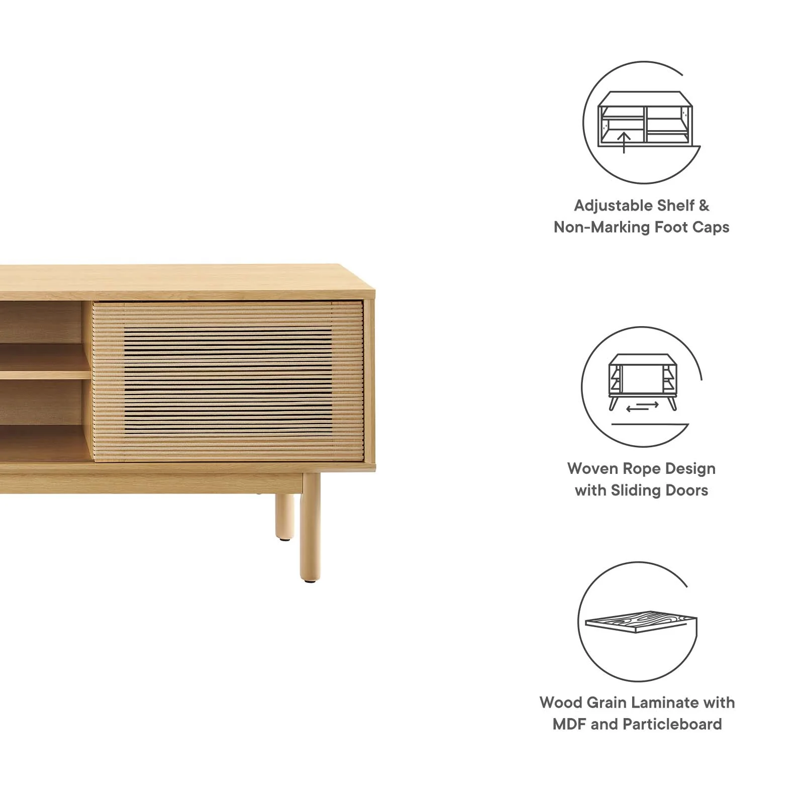 Milo 59" TV Stand By Modway - EEI-6584 - Image 10