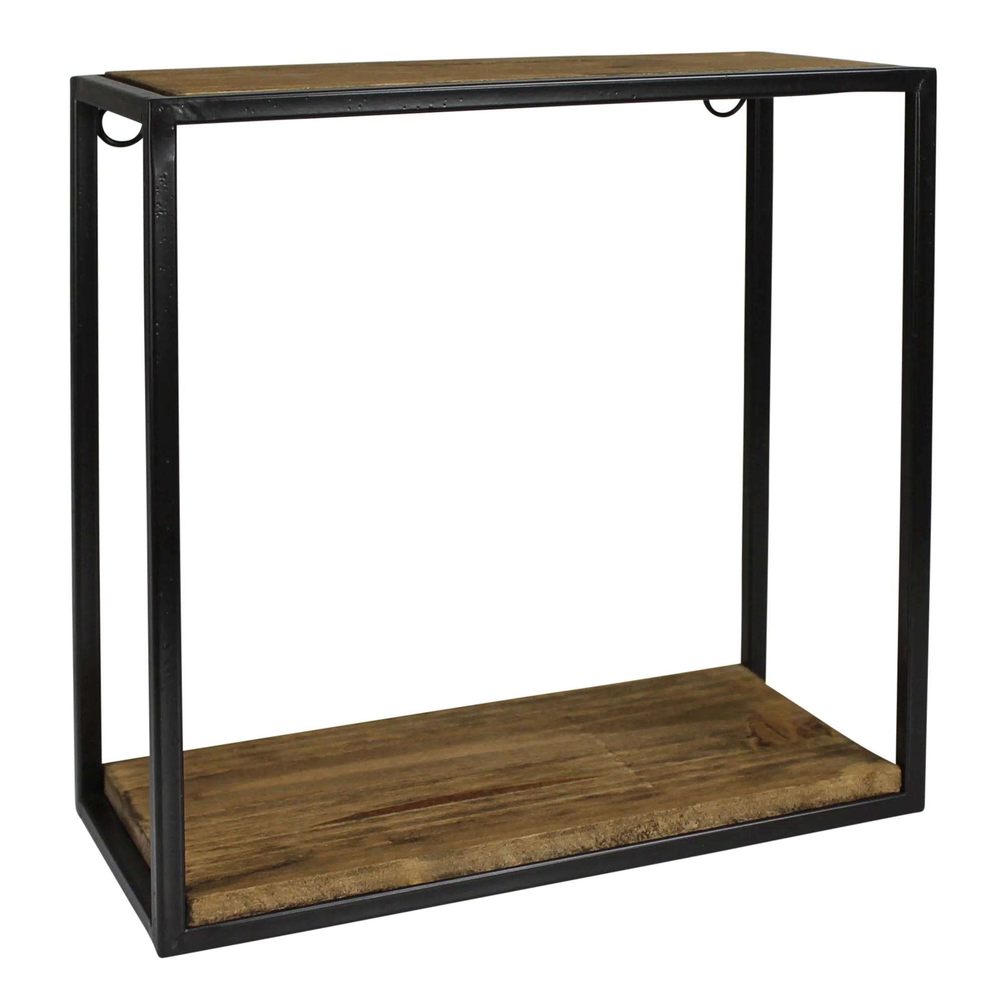 Milo Shelf, Wood & Metal - Sq, Small Set Of 2 By HomArt - Image 5