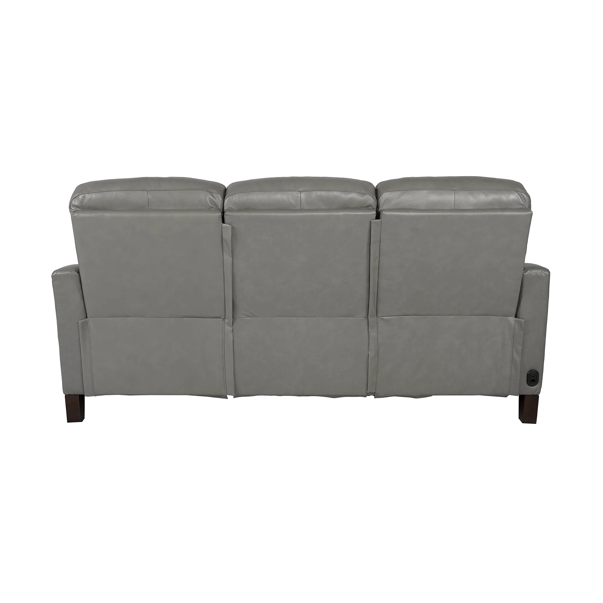 Milos 83" Zero Gravity Power Reclining Sofa in Chocolate Leather By Armen Living - Image 18