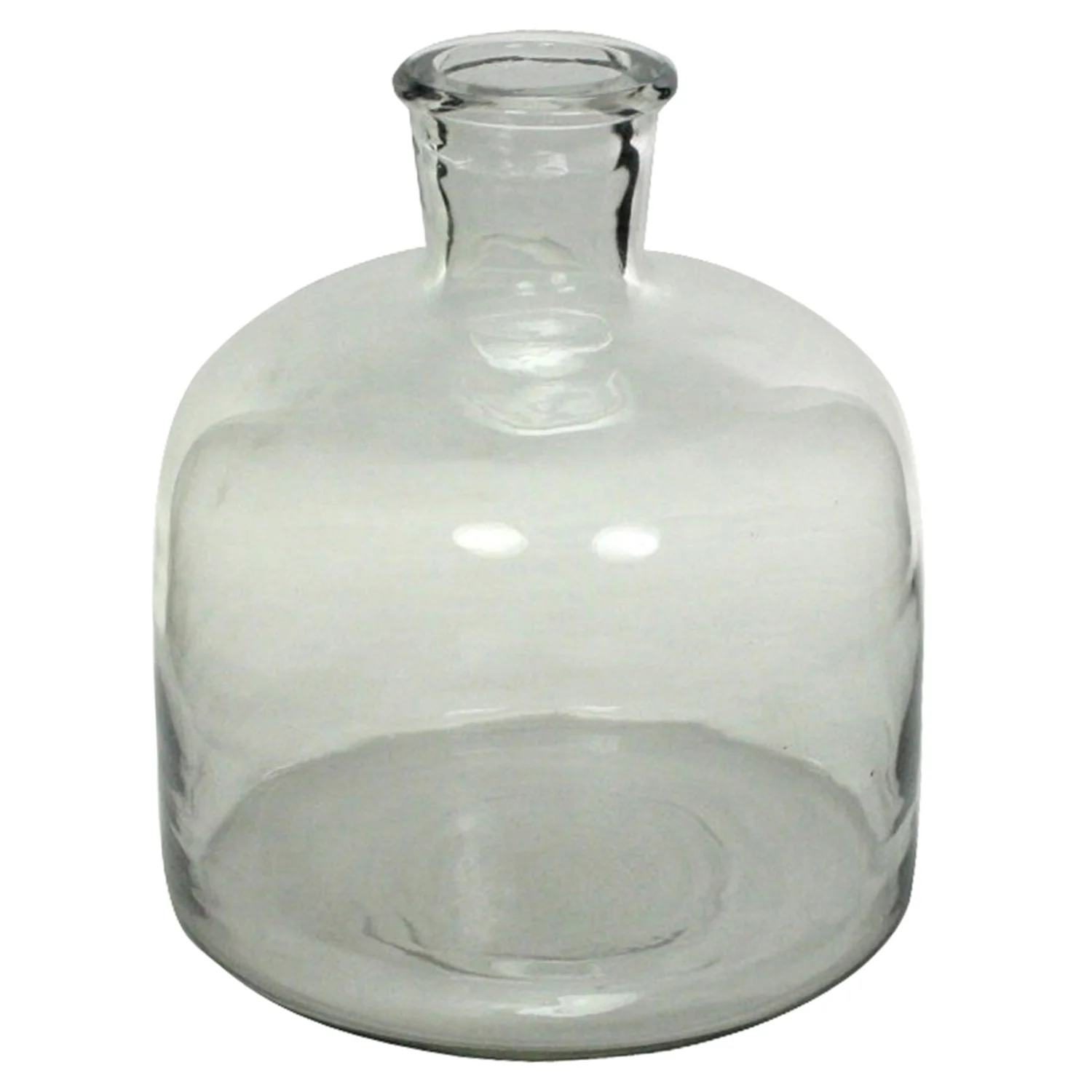 Milton Glass Bottle - Large - Clear Set Of 2 By HomArt - Image 2