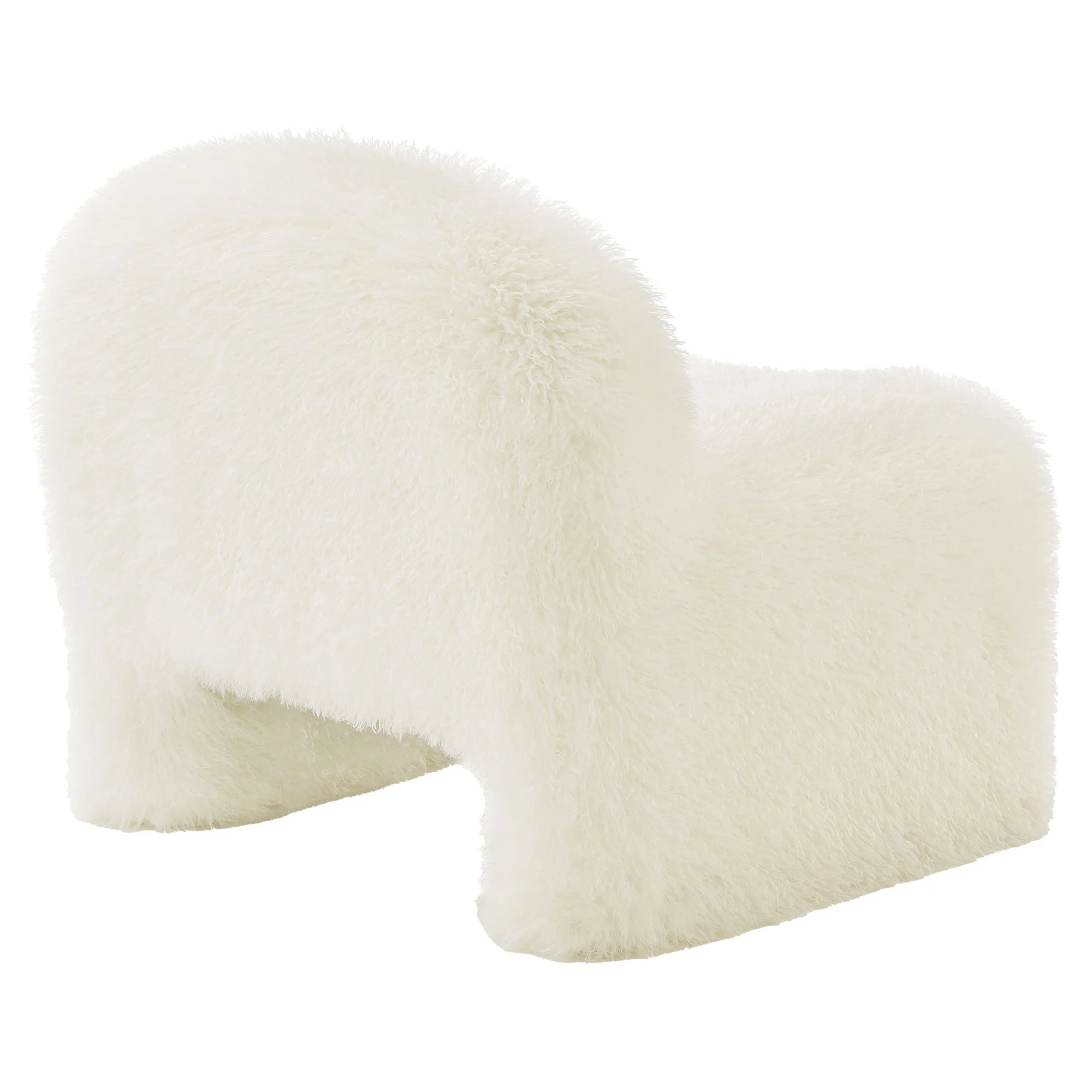 Mina Faux Fur Accent Chair by Modway - Image 14