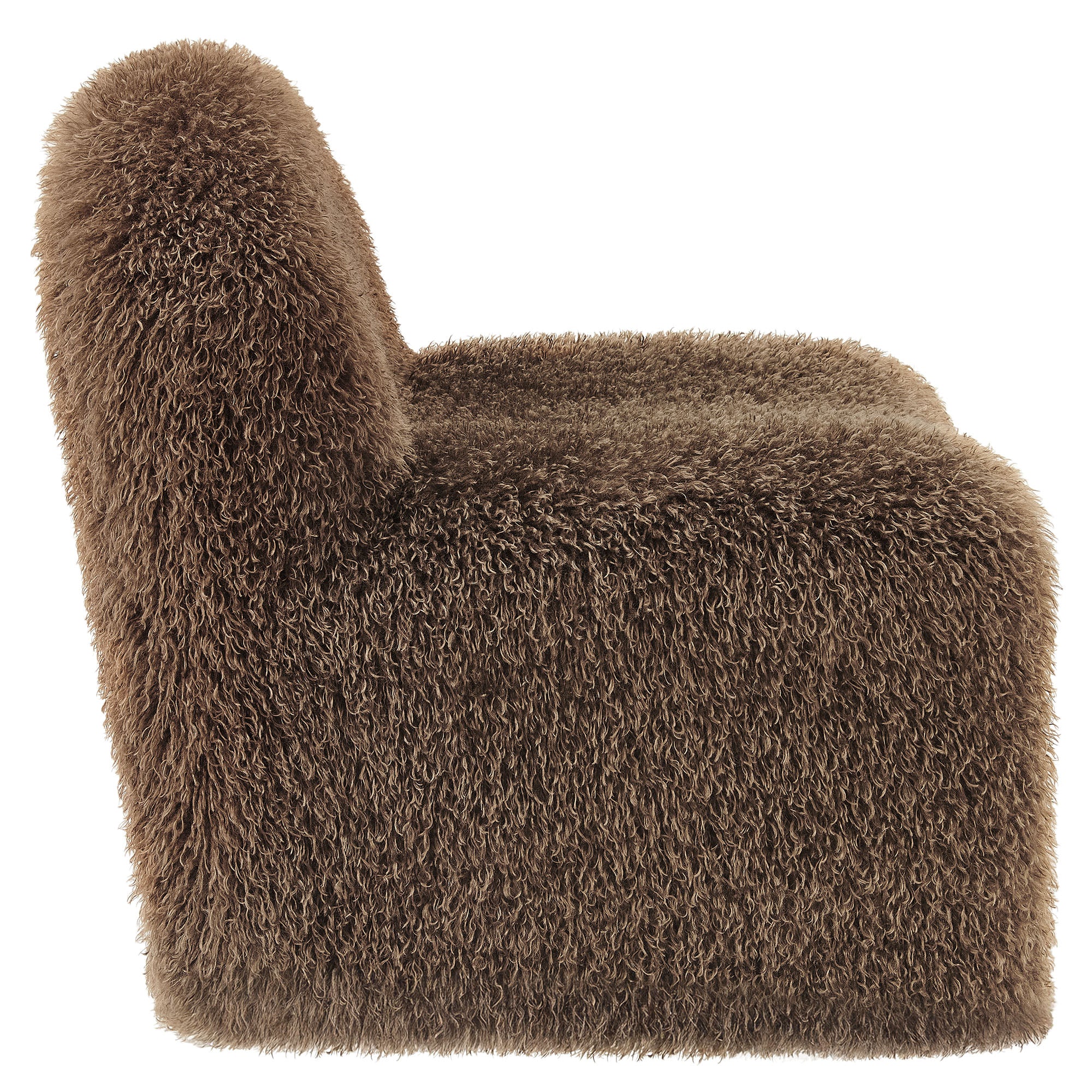 Mina Faux Fur Accent Chair by Modway - Image 3