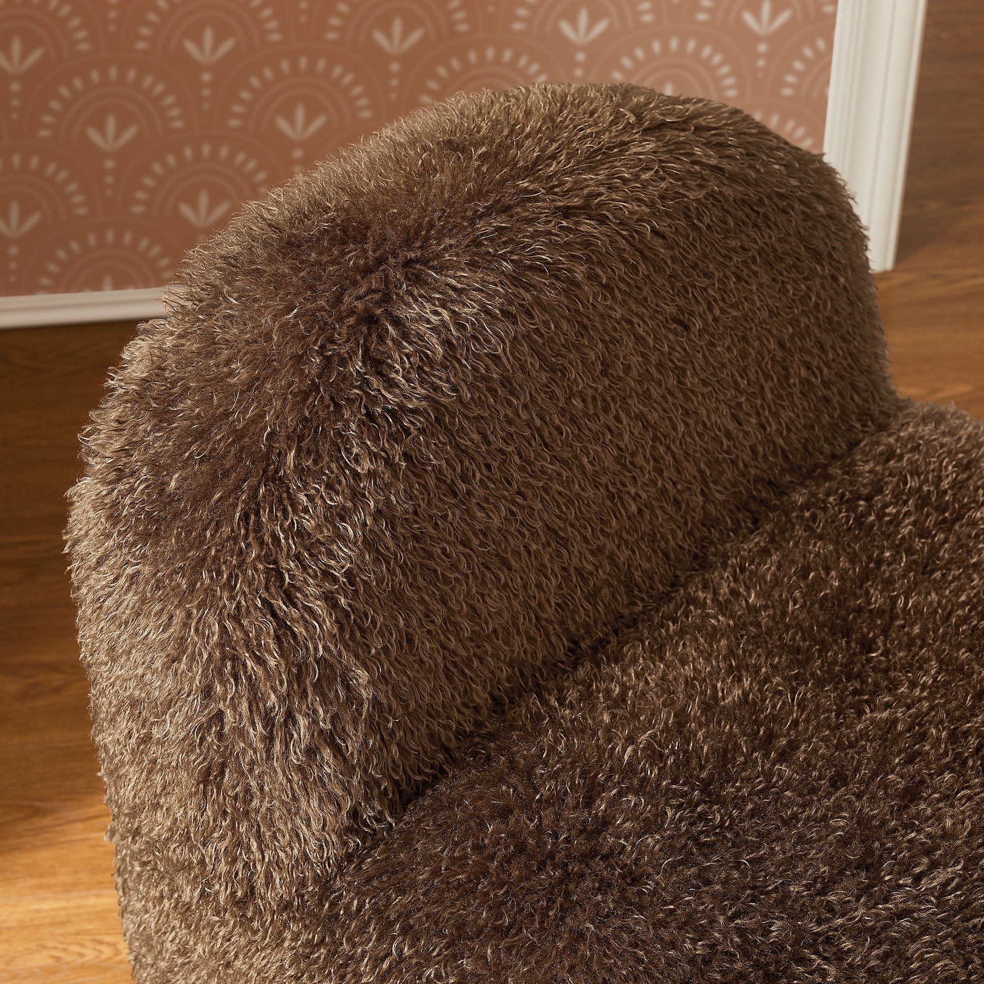 Mina Faux Fur Accent Chair by Modway - Image 6
