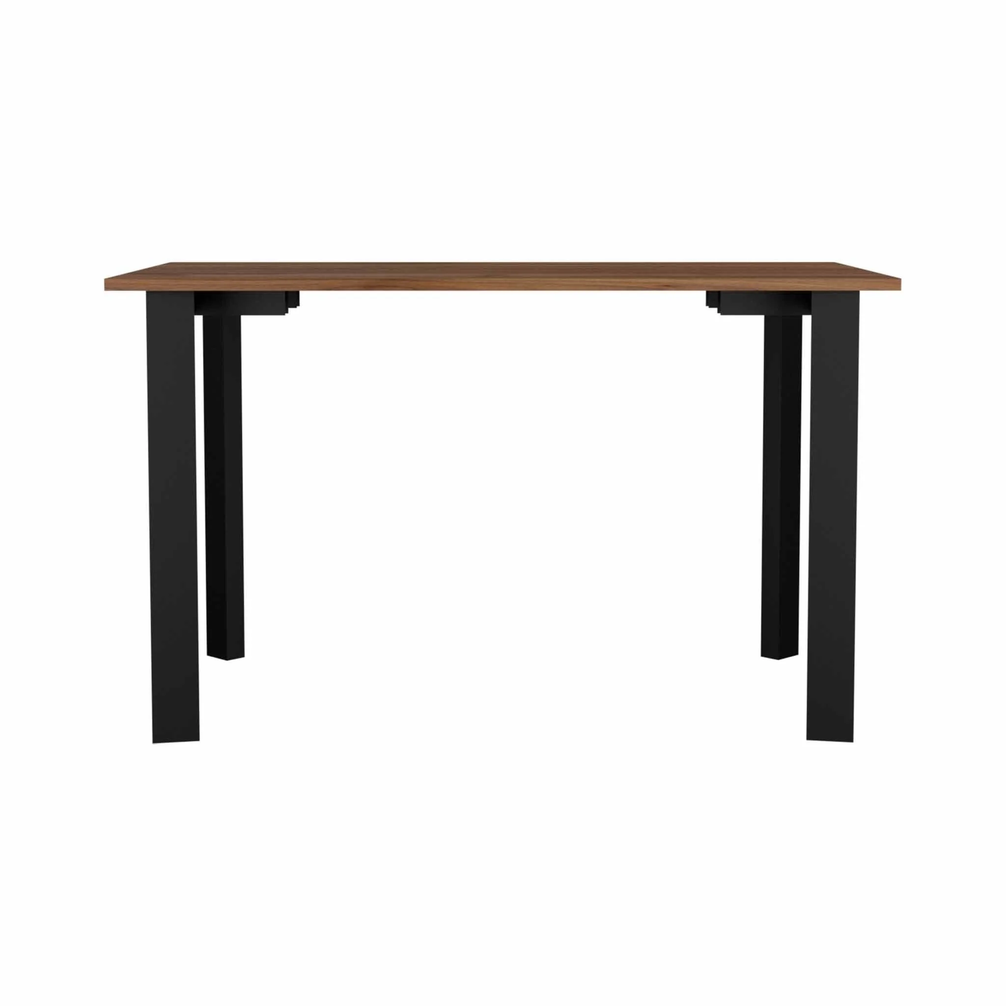 Minimalist Black Computer Table Desk By Homeroots - Image 4