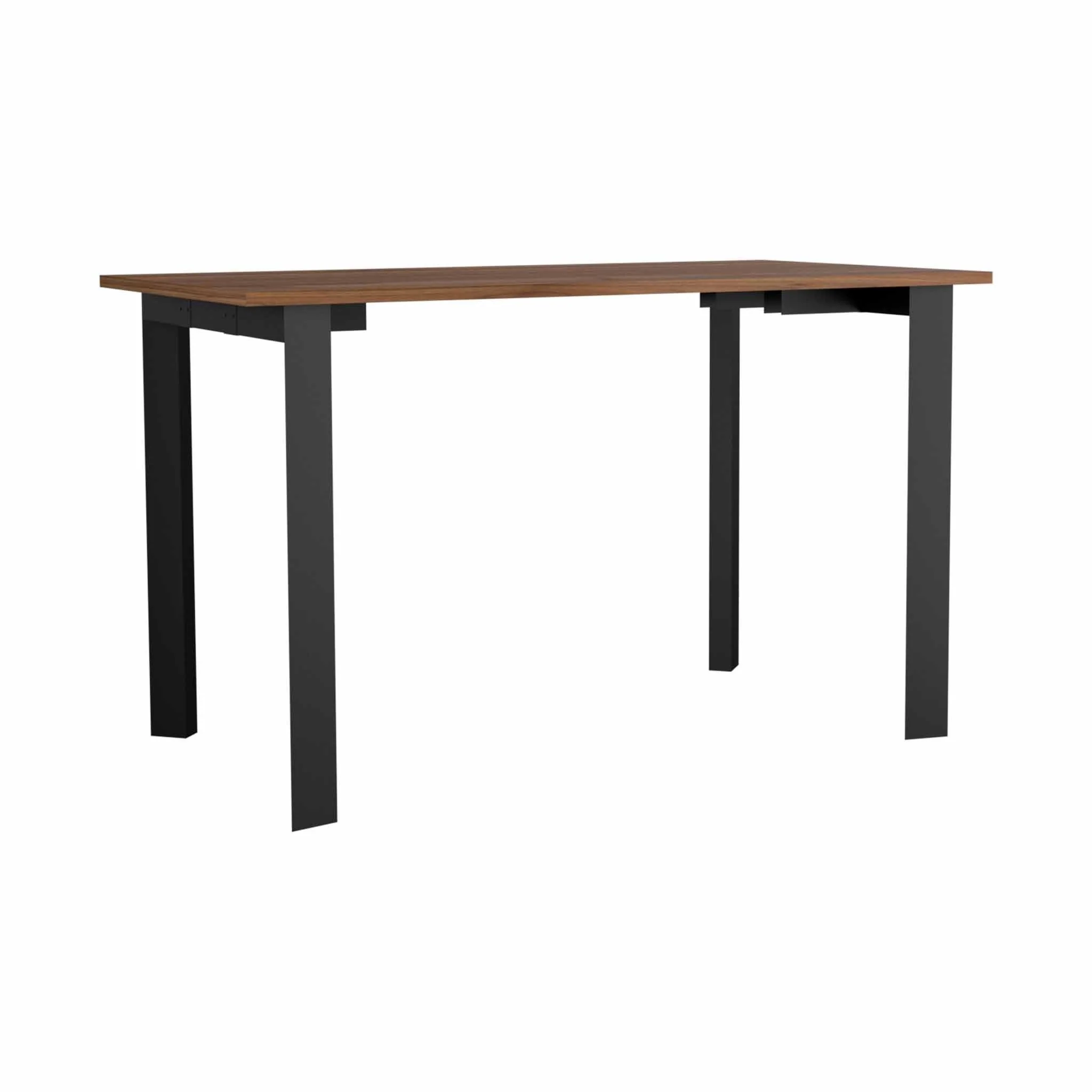 Minimalist Black Computer Table Desk By Homeroots - Image 5