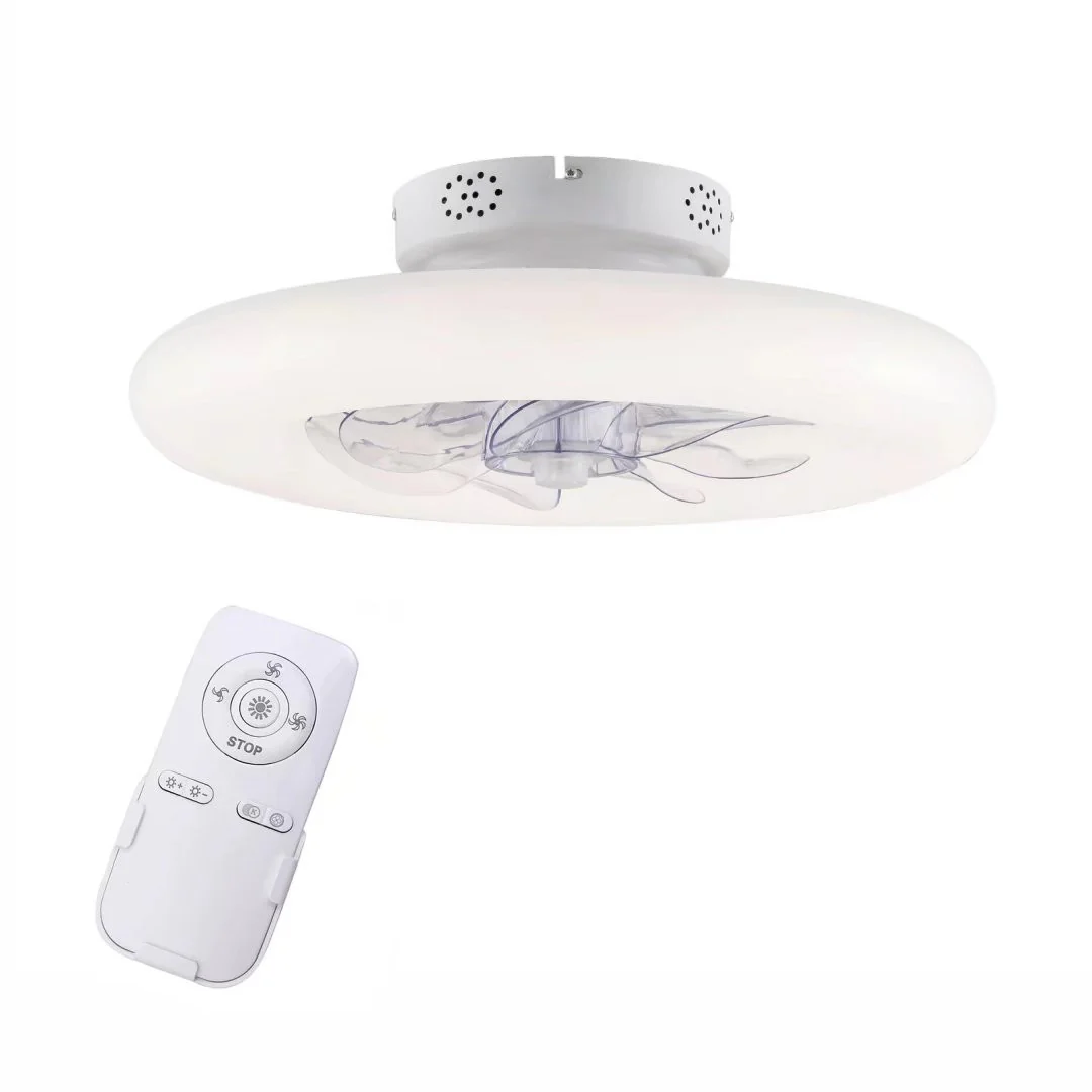 Minimalist Ceiling Fan and Light By Homeroots - Image 6