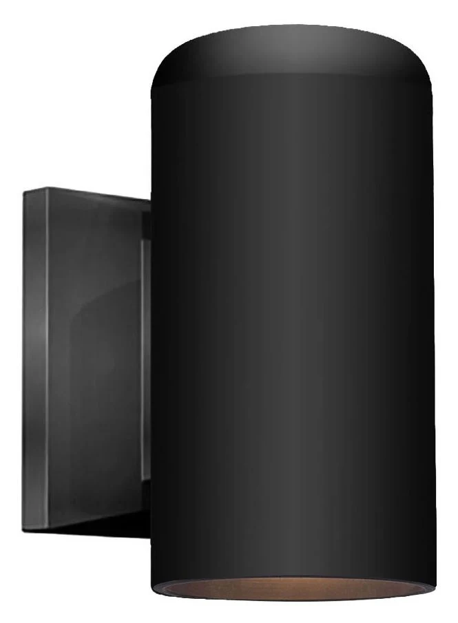 Minimalist Matte Black Wall Sconce By Homeroots - Image 2