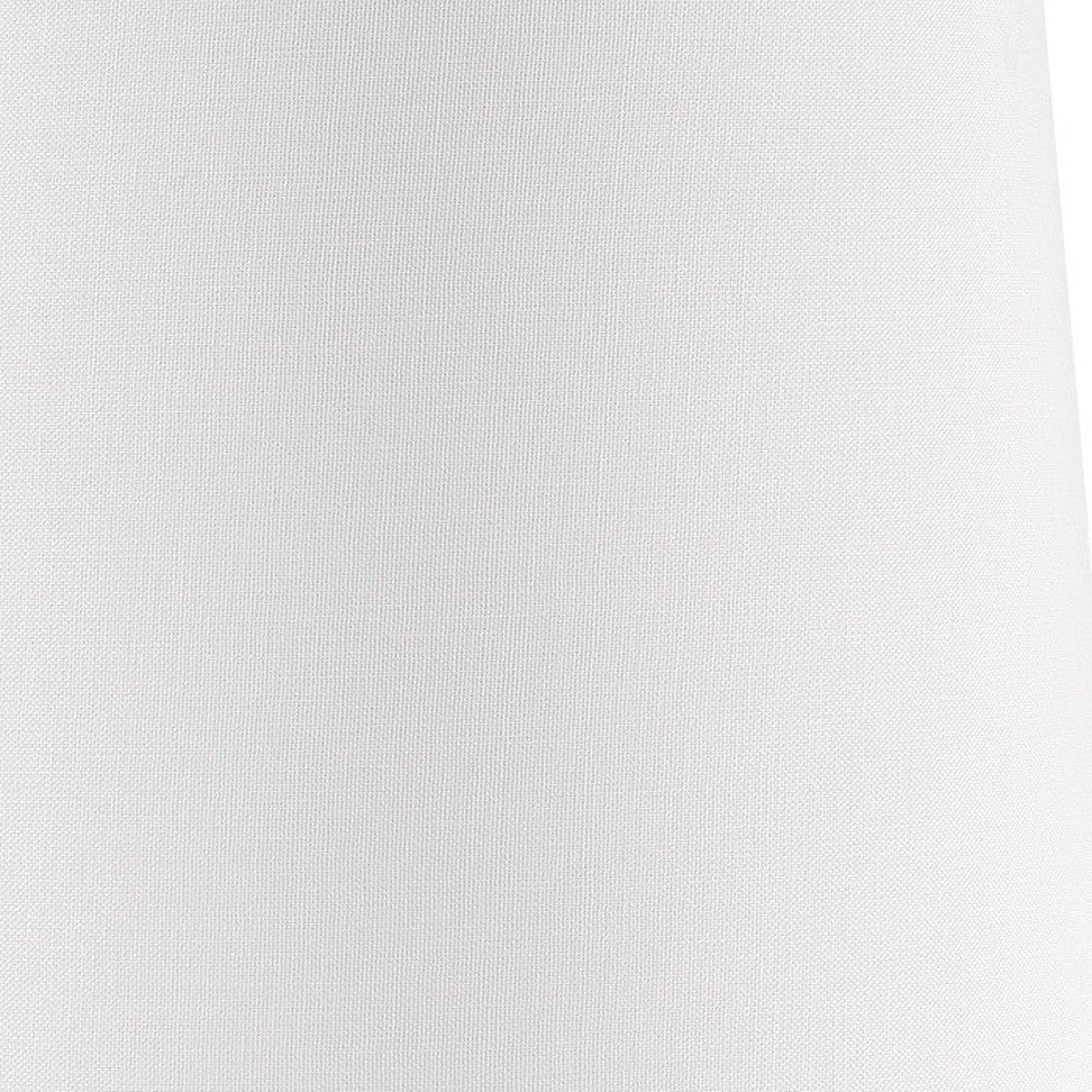 Minimalist White Table Lamp with Touch Switch By Homeroots - Image 5