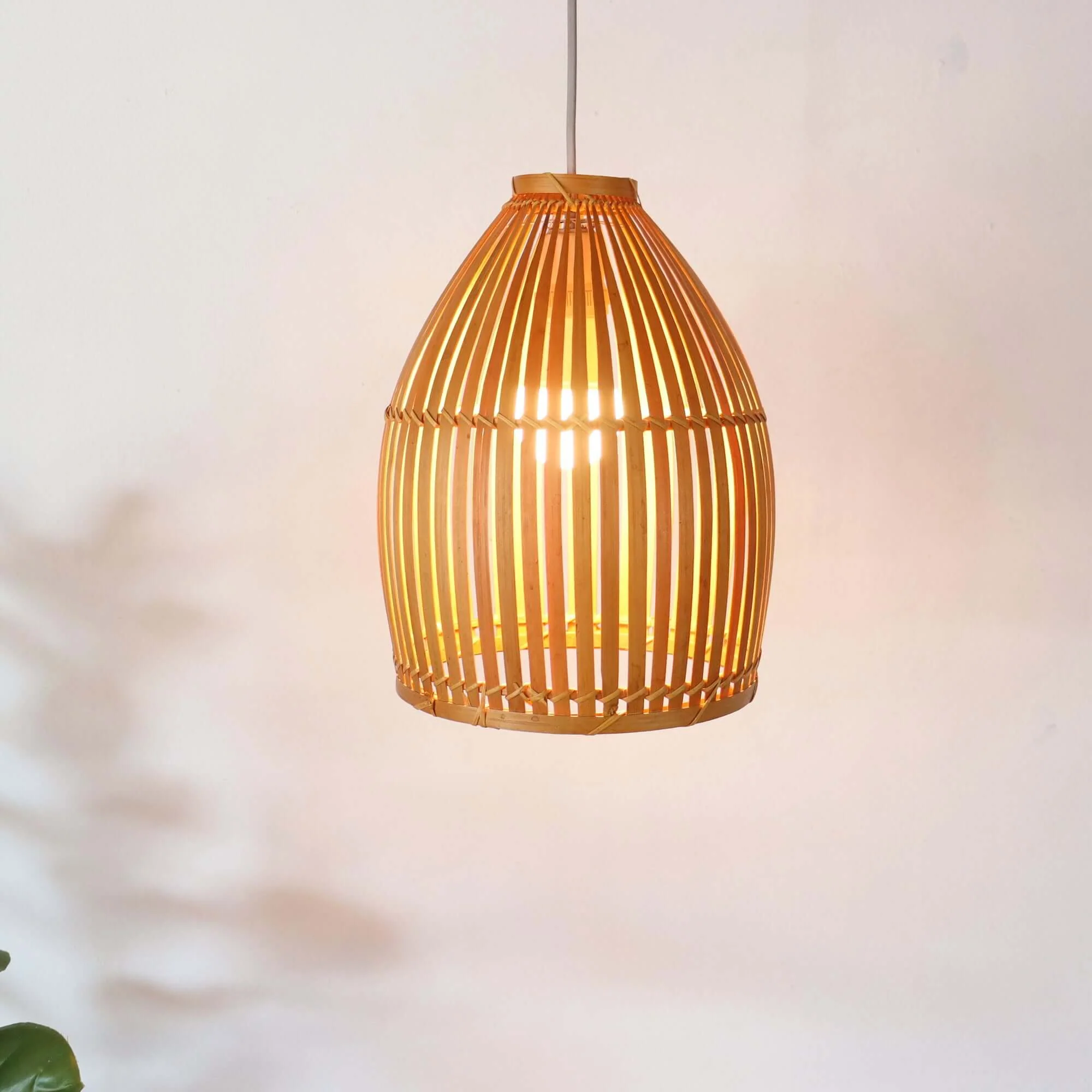 Mintra - Bamboo Pendant Light Shade By Thaihome - Image 3