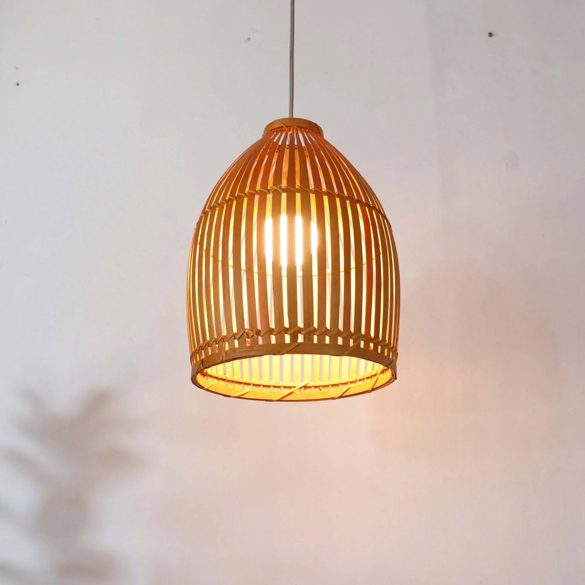 Mintra - Bamboo Pendant Light Shade By Thaihome - Image 4