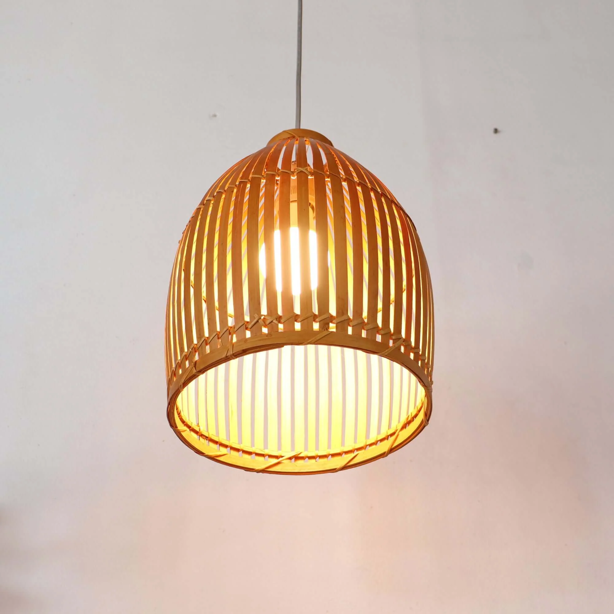 Mintra - Bamboo Pendant Light Shade By Thaihome - Image 7