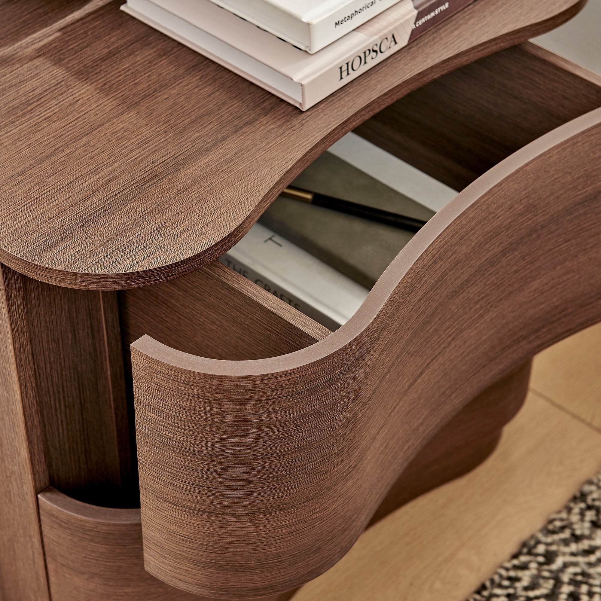 Mirae 2-Drawer Curved Nightstand by Modway - Image 6