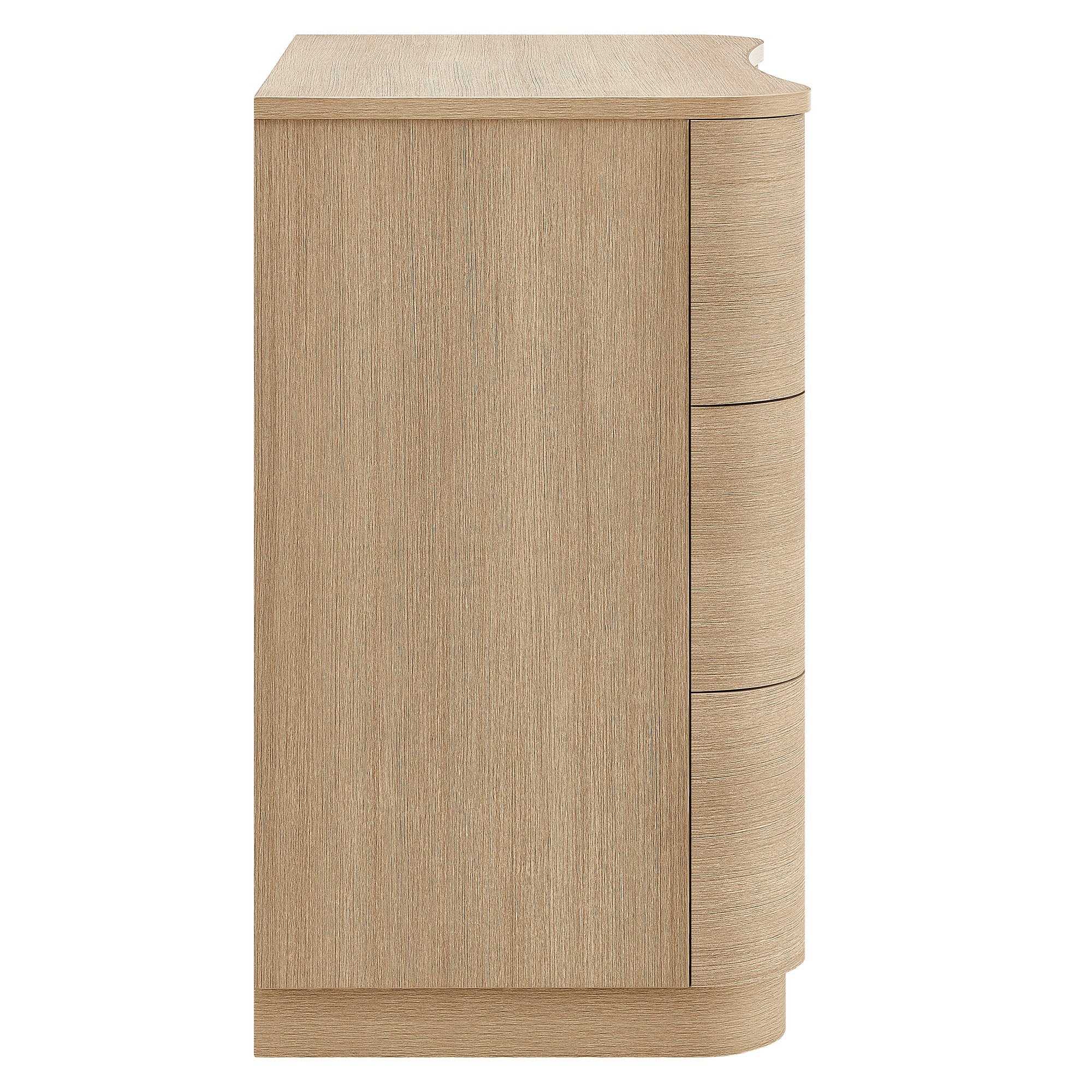 Mirae 3-Drawer Curved Compact Dresser by Modway - Image 11