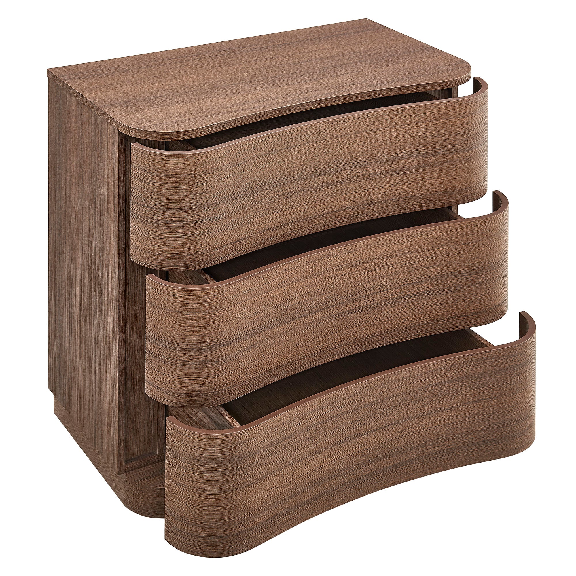 Mirae 3-Drawer Curved Compact Dresser by Modway - Image 4