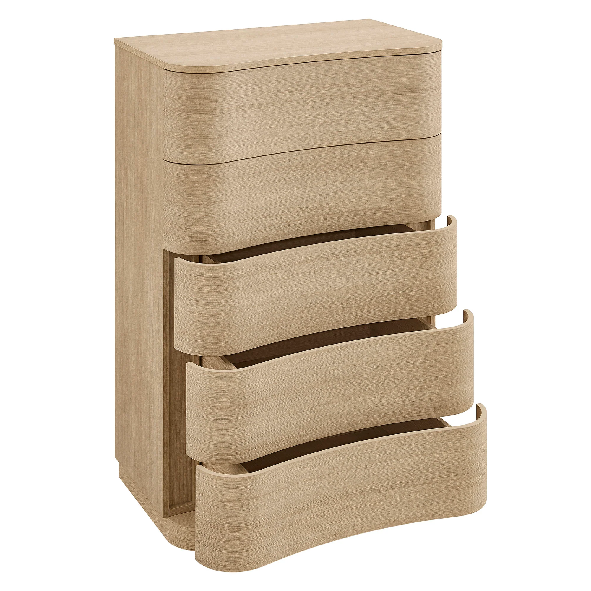 Mirae 5-Drawer Curved Dresser Chest of Drawers by Modway - Image 13