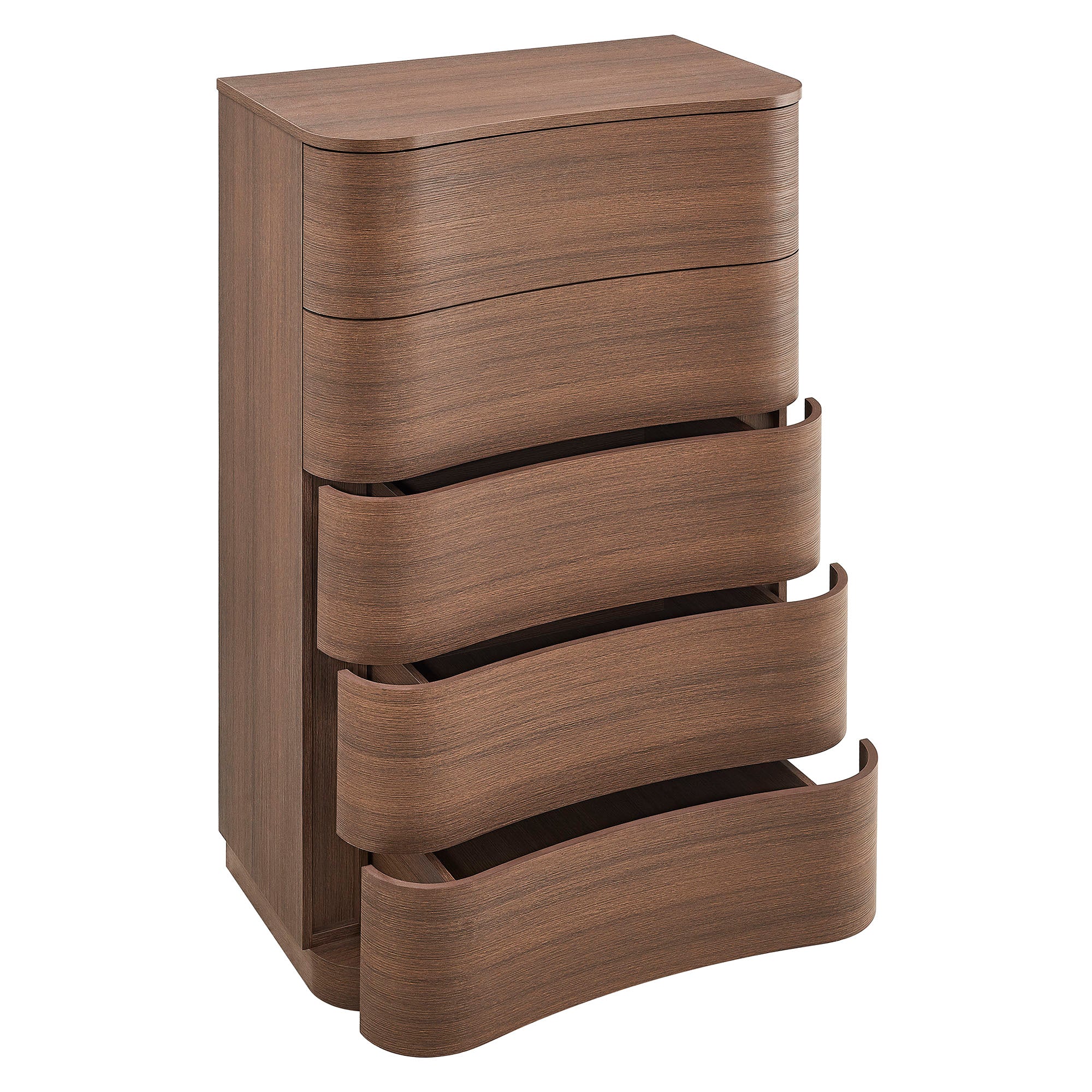 Mirae 5-Drawer Curved Dresser Chest of Drawers by Modway - Image 4