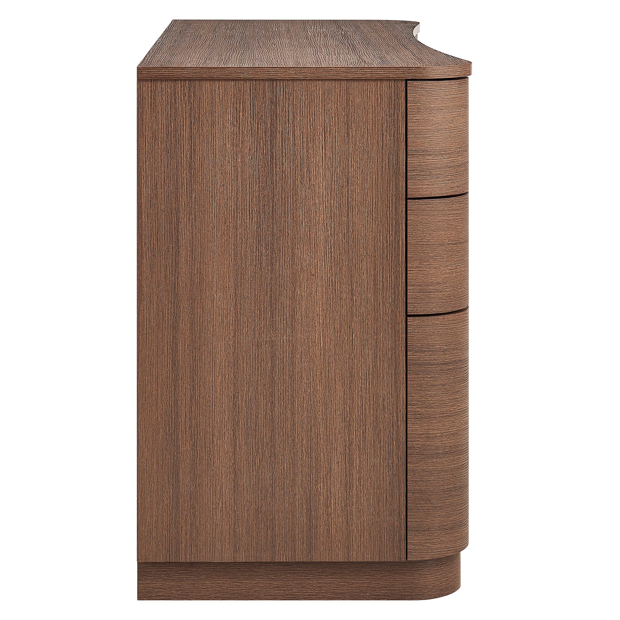 Mirae 55" 6-Drawer Curved Office Desk by Modway - Image 3
