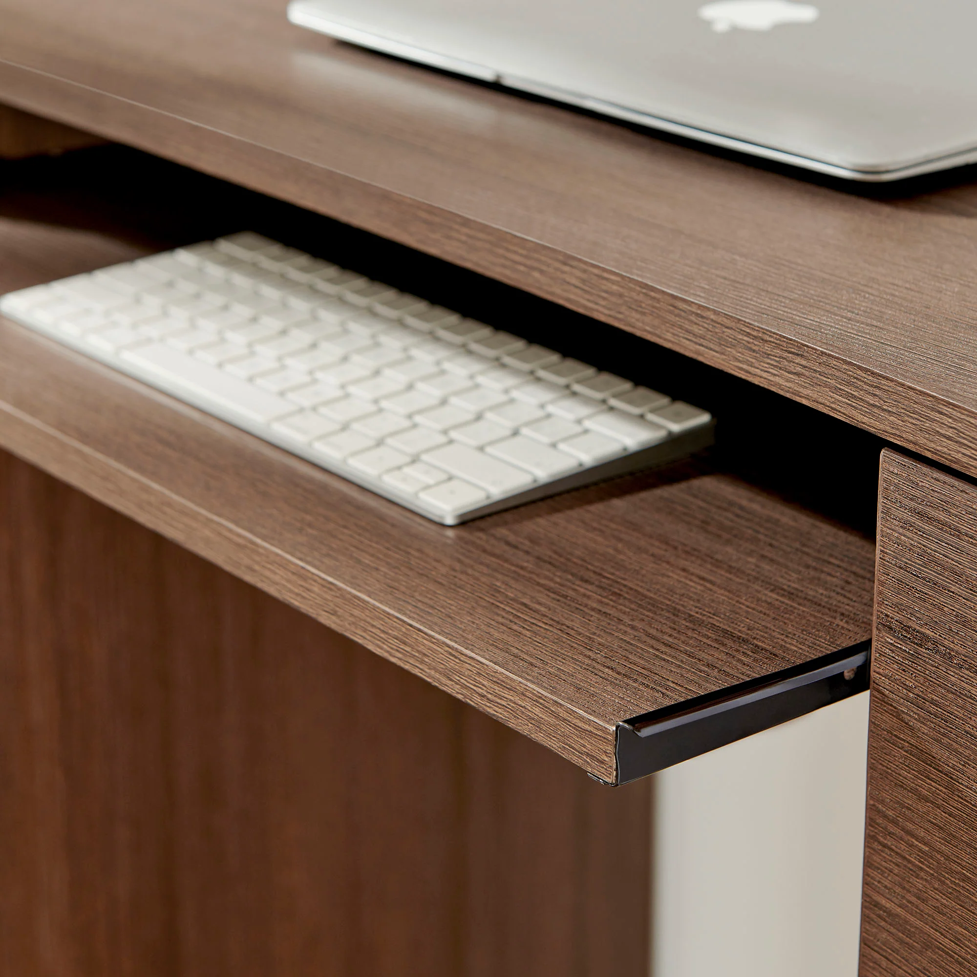 Mirae 55" 6-Drawer Curved Office Desk by Modway - Image 8
