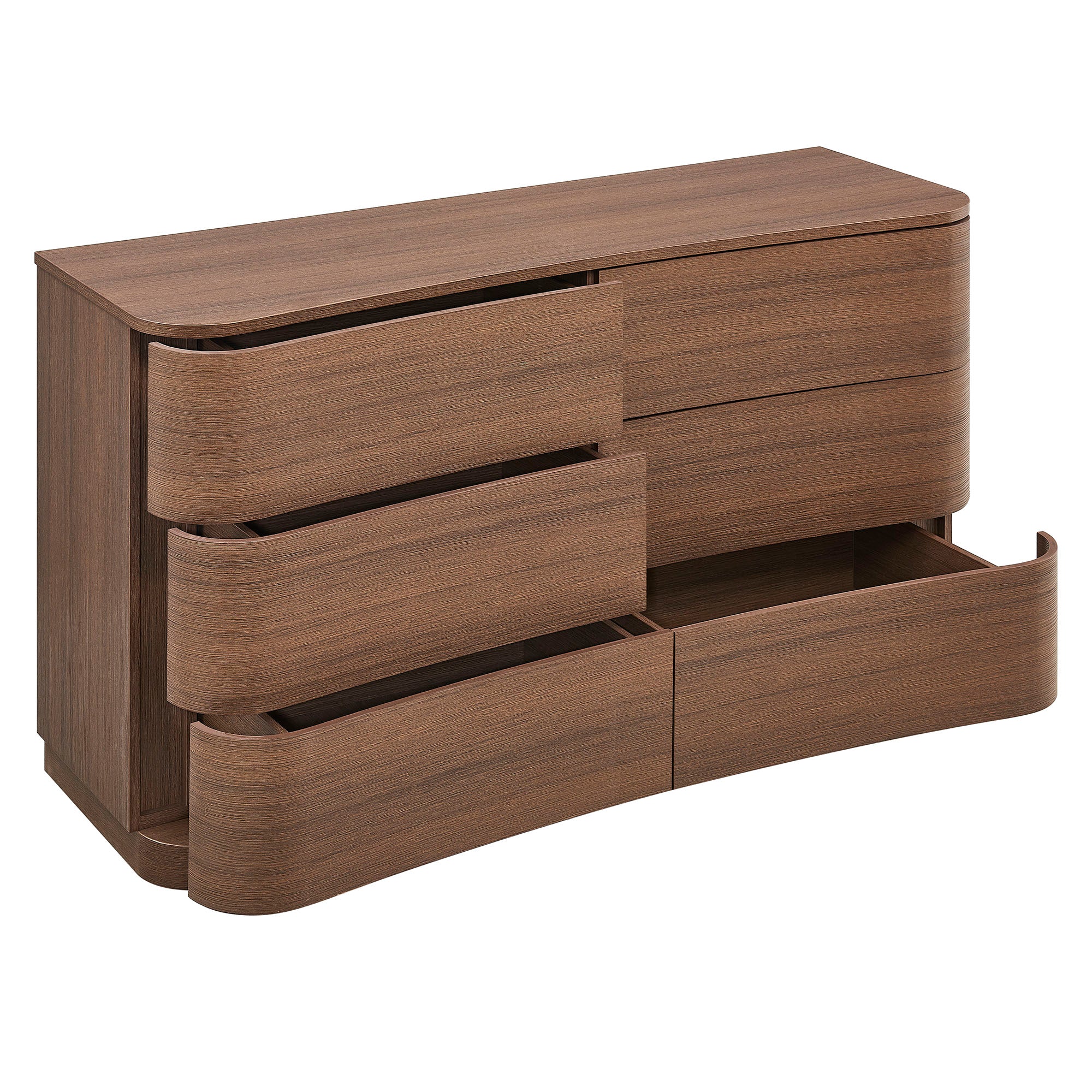 Mirae 6-Drawer Curved Dresser by Modway - Image 4