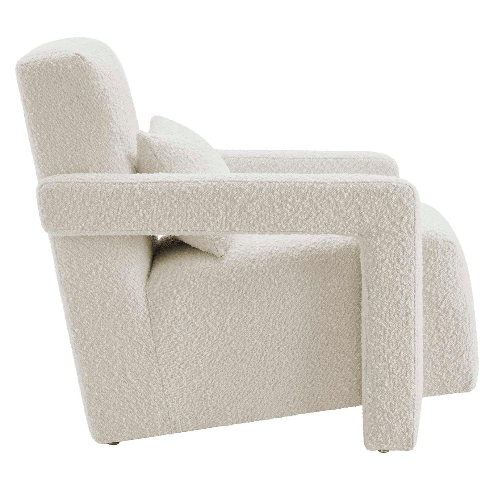 Mirage Boucle Upholstered Armchair By Modway - EEI-6475 - Image 11