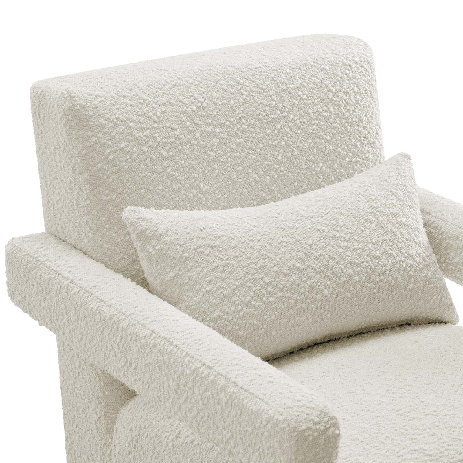 Mirage Boucle Upholstered Armchair By Modway - EEI-6475 - Image 14