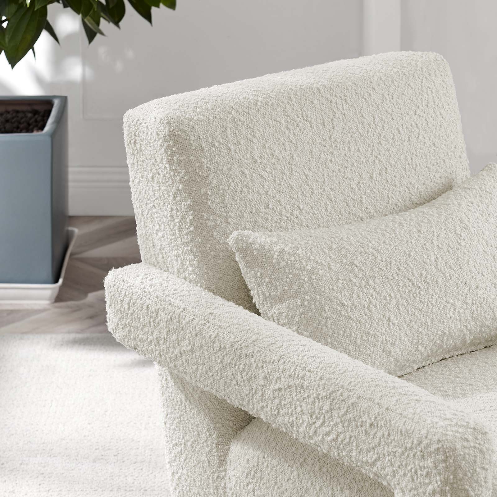 Mirage Boucle Upholstered Armchair By Modway - EEI-6475 - Image 9