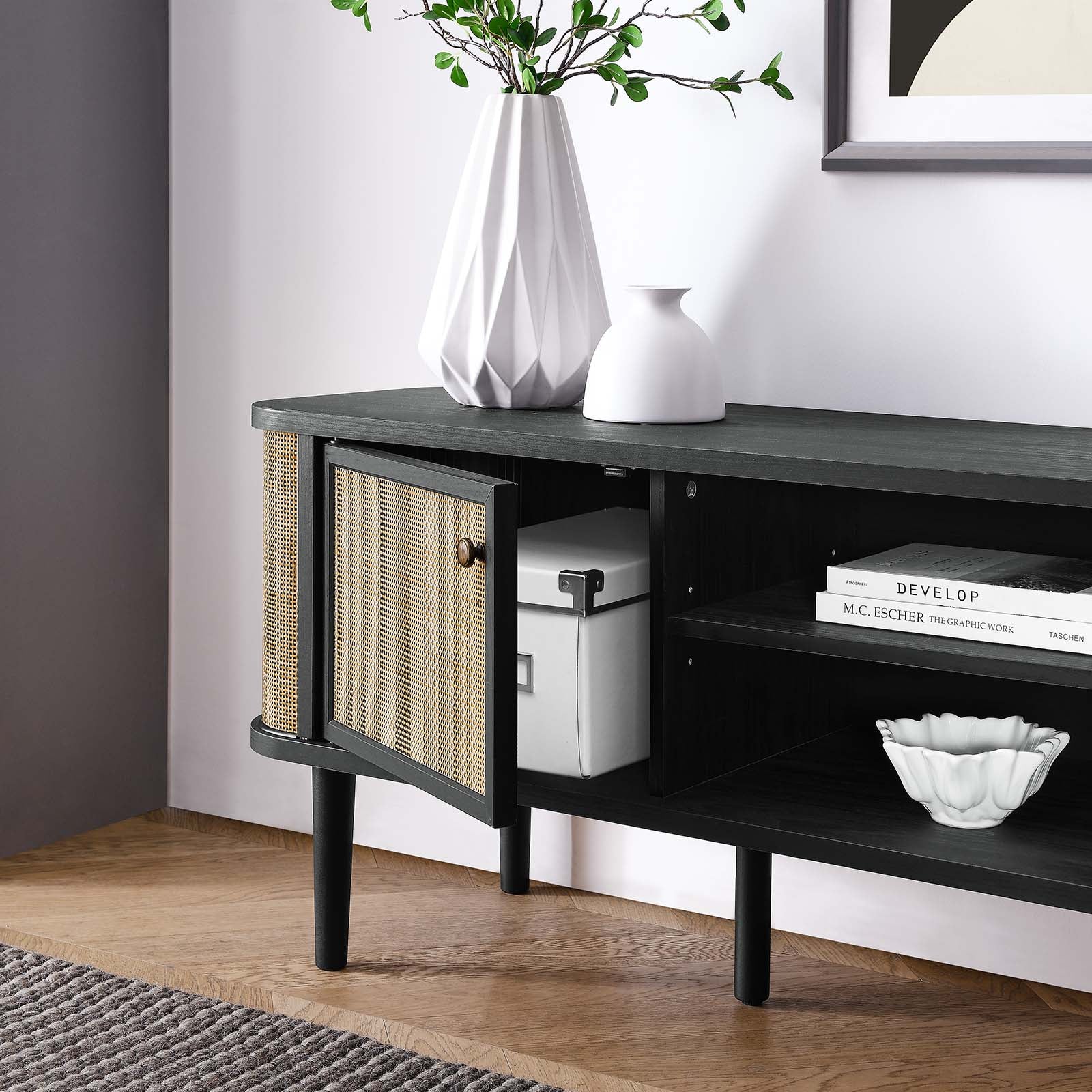 Miramar 60'' Wood TV Stand By Modway - EEI-6260 - Image 3