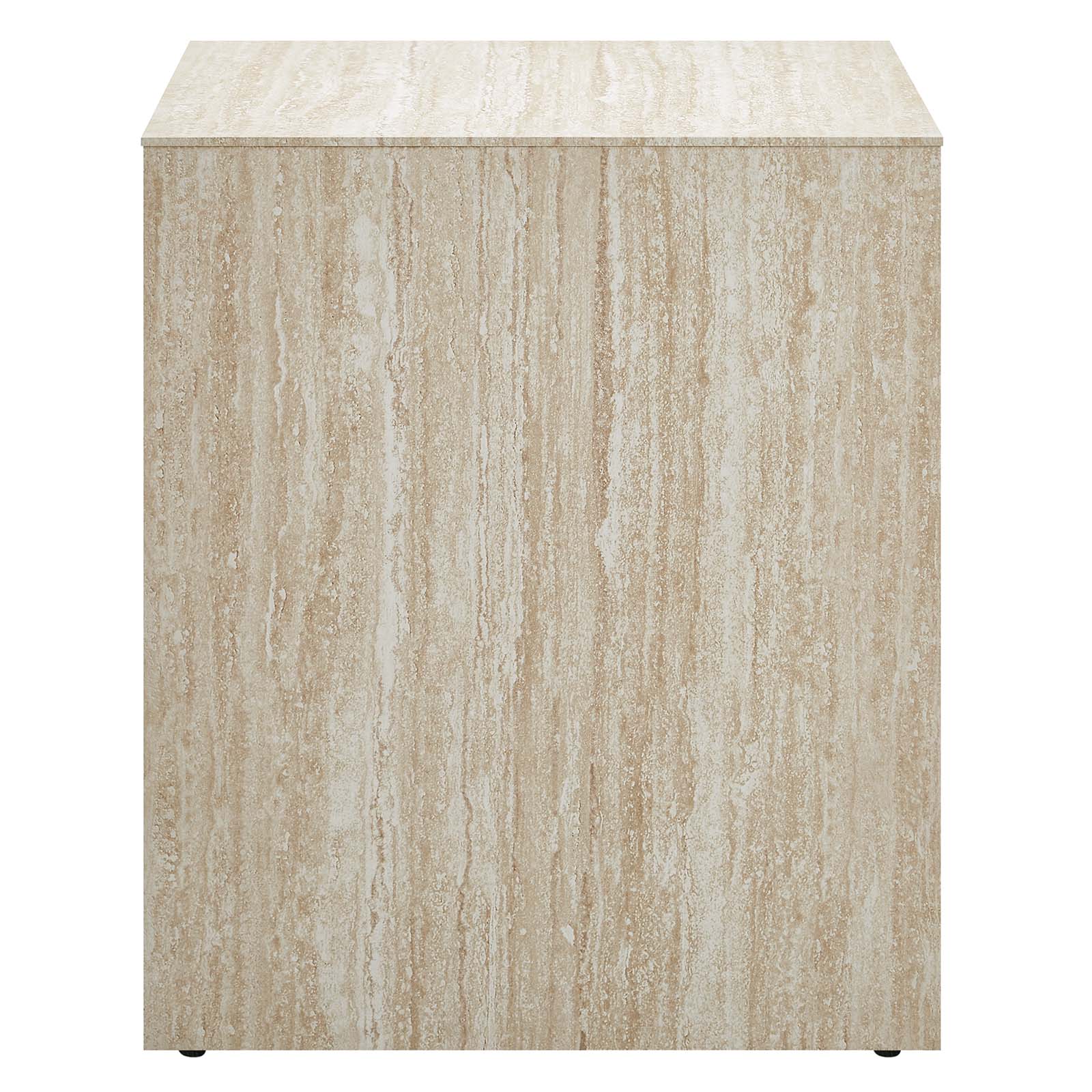 Mirella Faux Travertine Side Table By Modway - EEI-6772 - Image 4