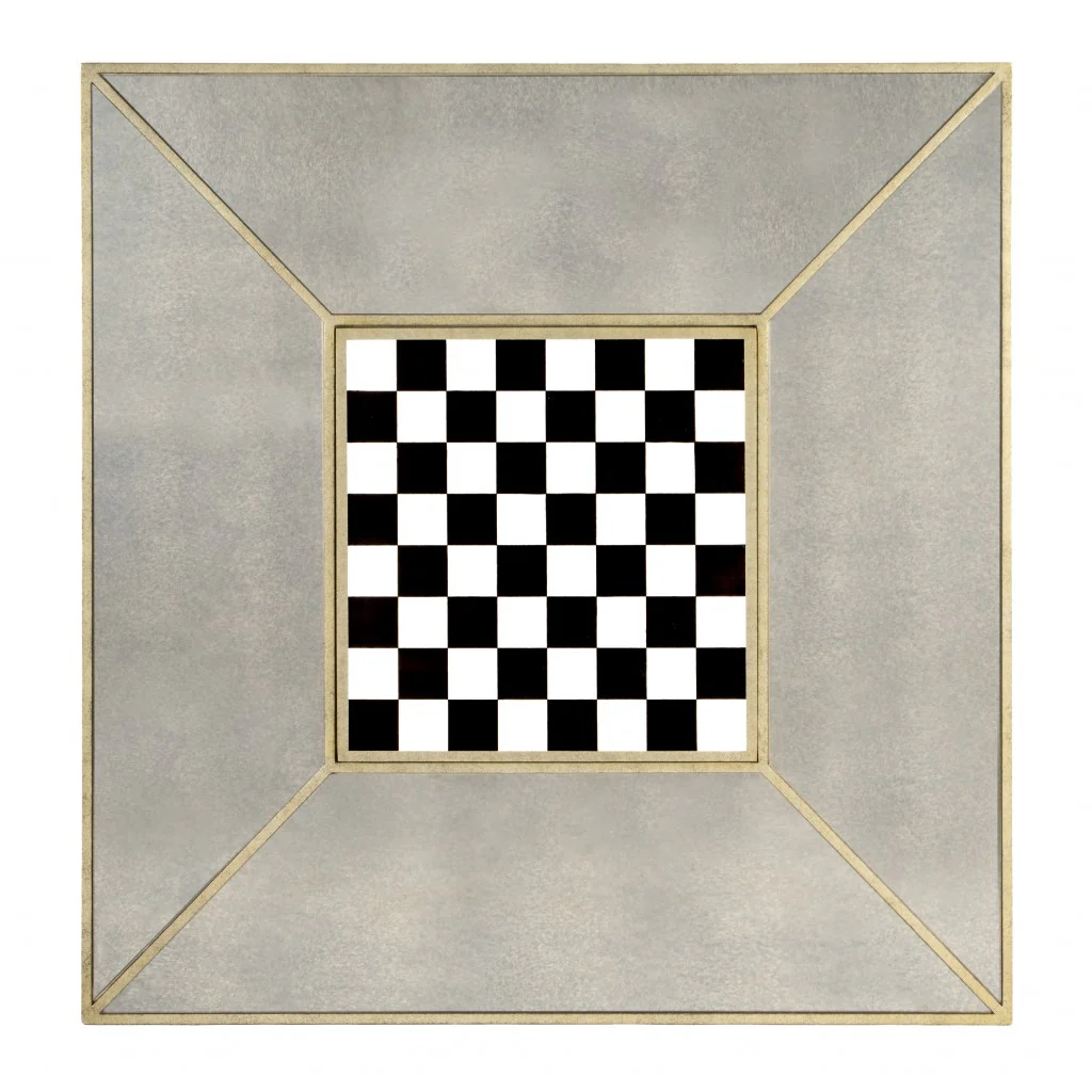 Mirrored Game Table By Homeroots - Image 4