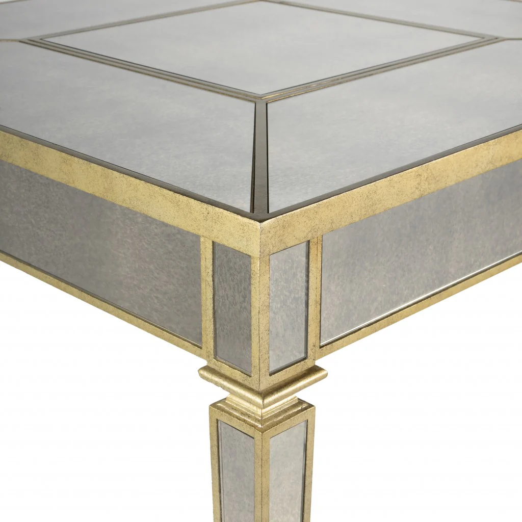 Mirrored Game Table By Homeroots - Image 6