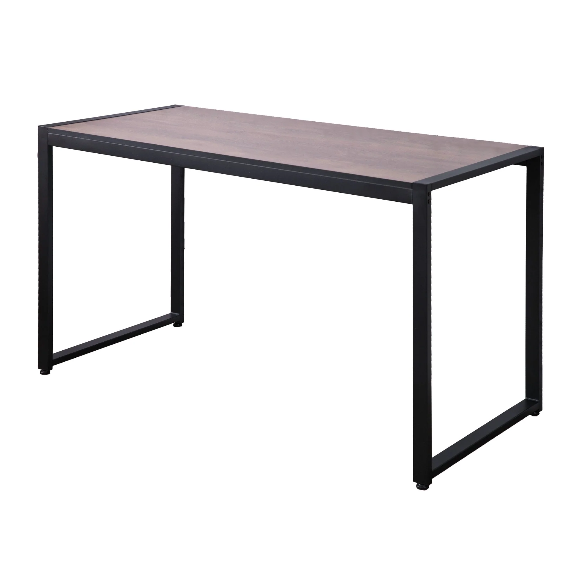 Mod Industrial Black And Walnut Finish Table Desk By Homeroots - Image 5