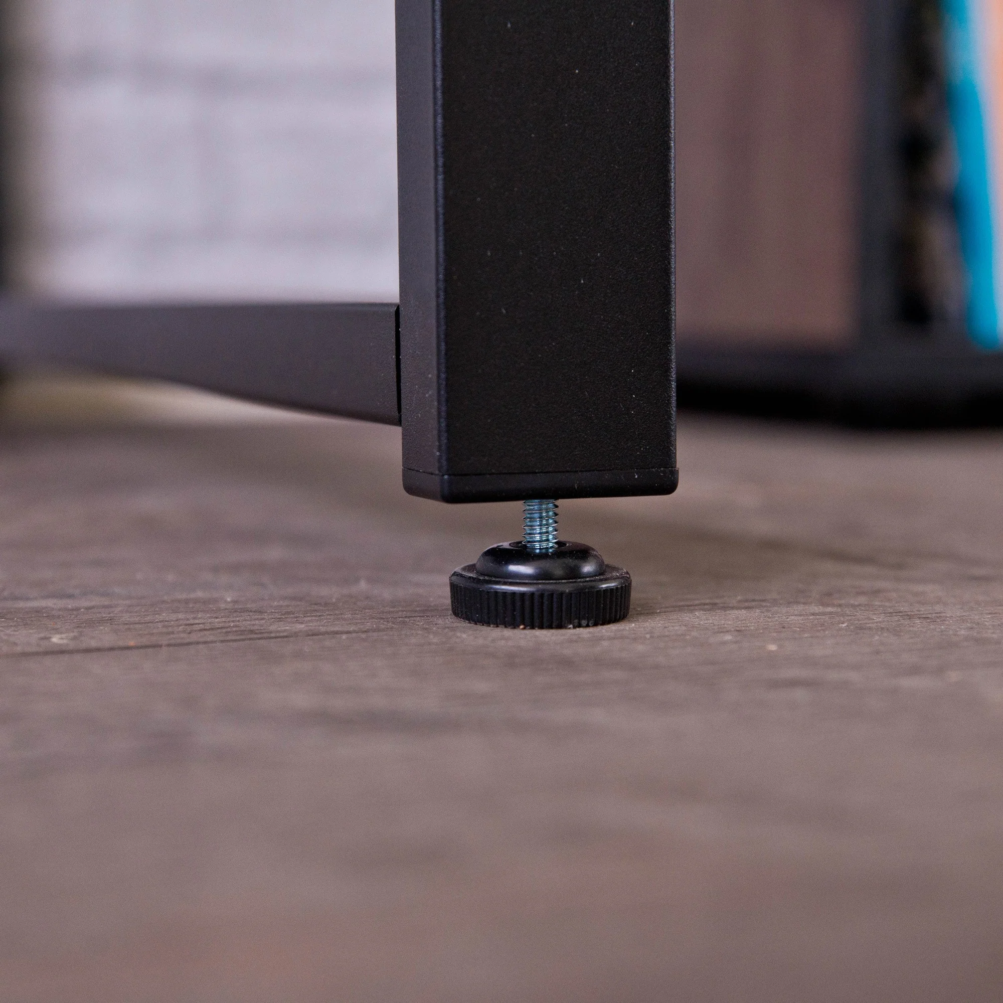 Mod Industrial Black And Walnut Finish Table Desk By Homeroots - Image 7