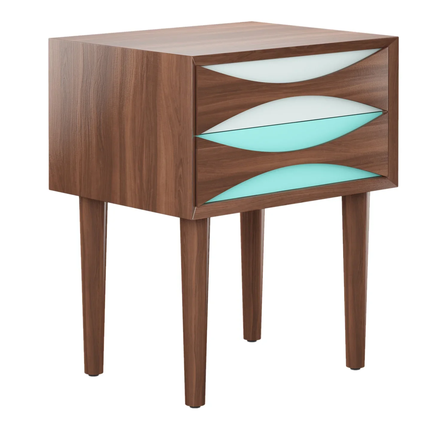 Moda 2 Drawer Nightstand By World Modern Design - Image 4