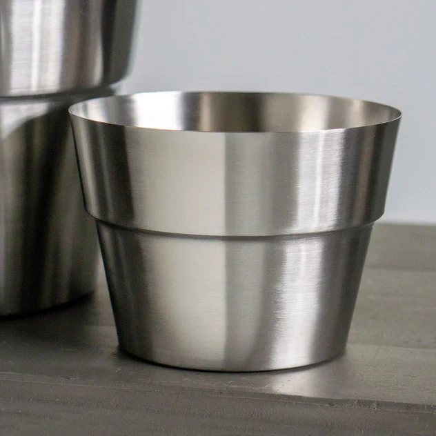 Moda 6.75"OD Planter/Vase By Gold Leaf Design Group - Image 6